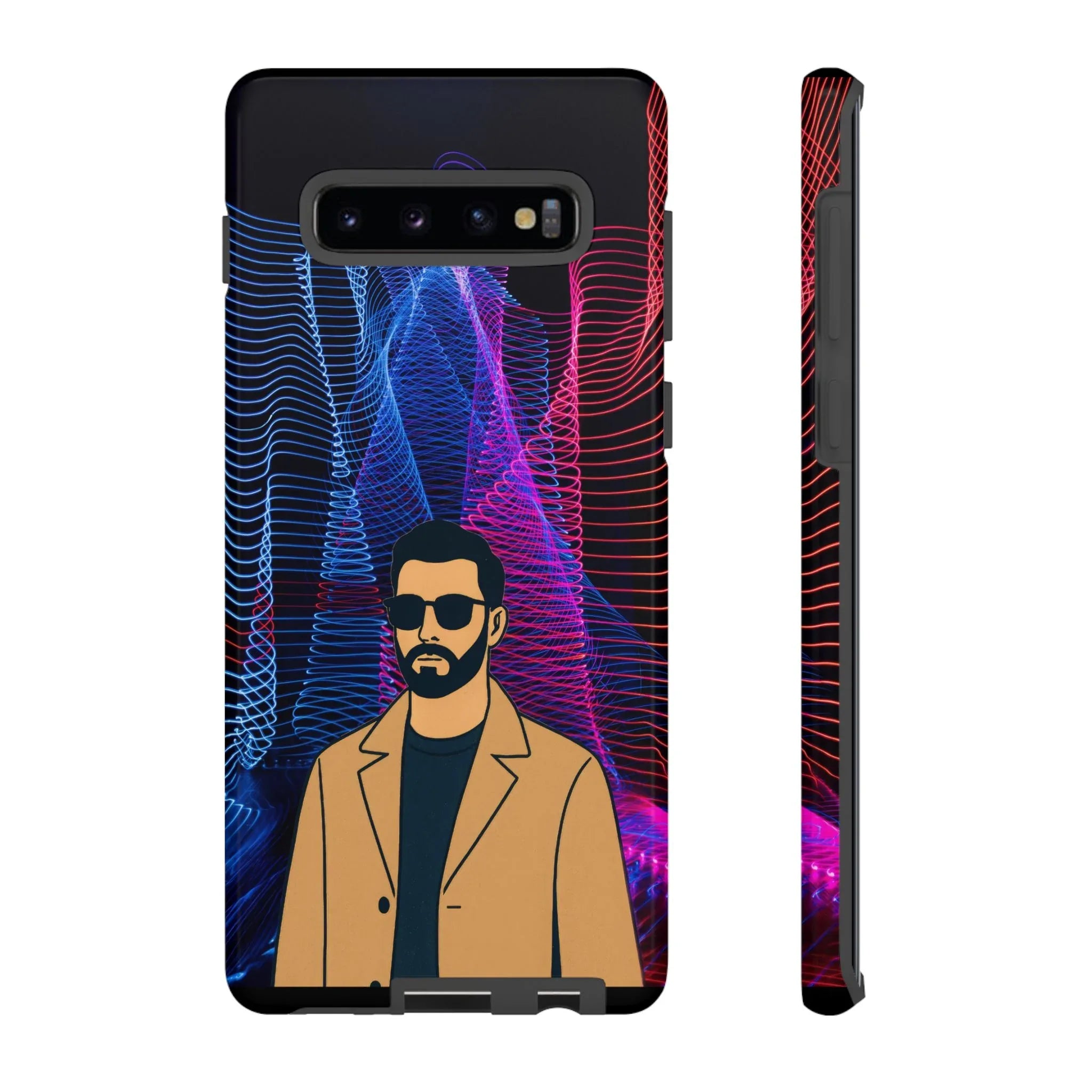 Bearded Style Phone Case for iPhone 11-17 and Galaxy S20-S25 - KARARMDESIGN