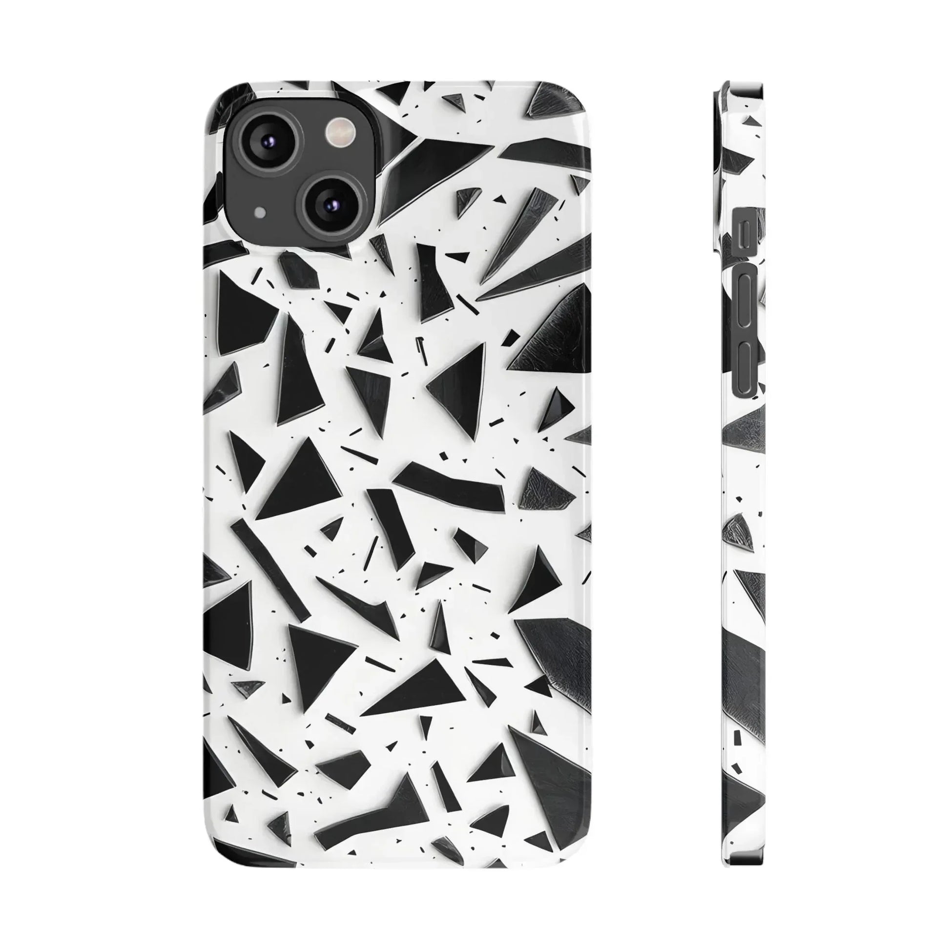 Abstract Slim Phone Case for iPhone 11-17 - KARARMDESIGN