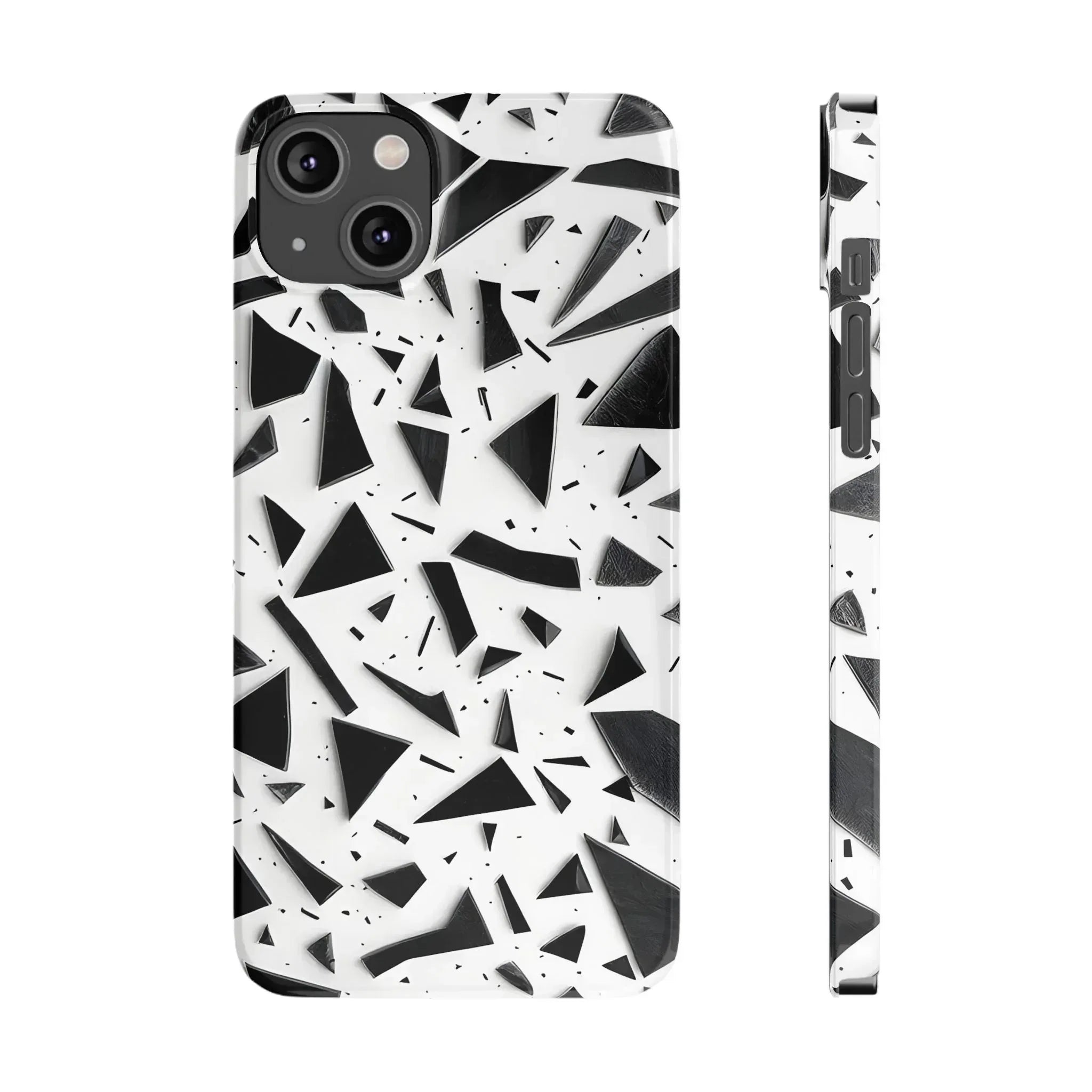 Abstract Slim Phone Case for iPhone 11-17 - KARARMDESIGN