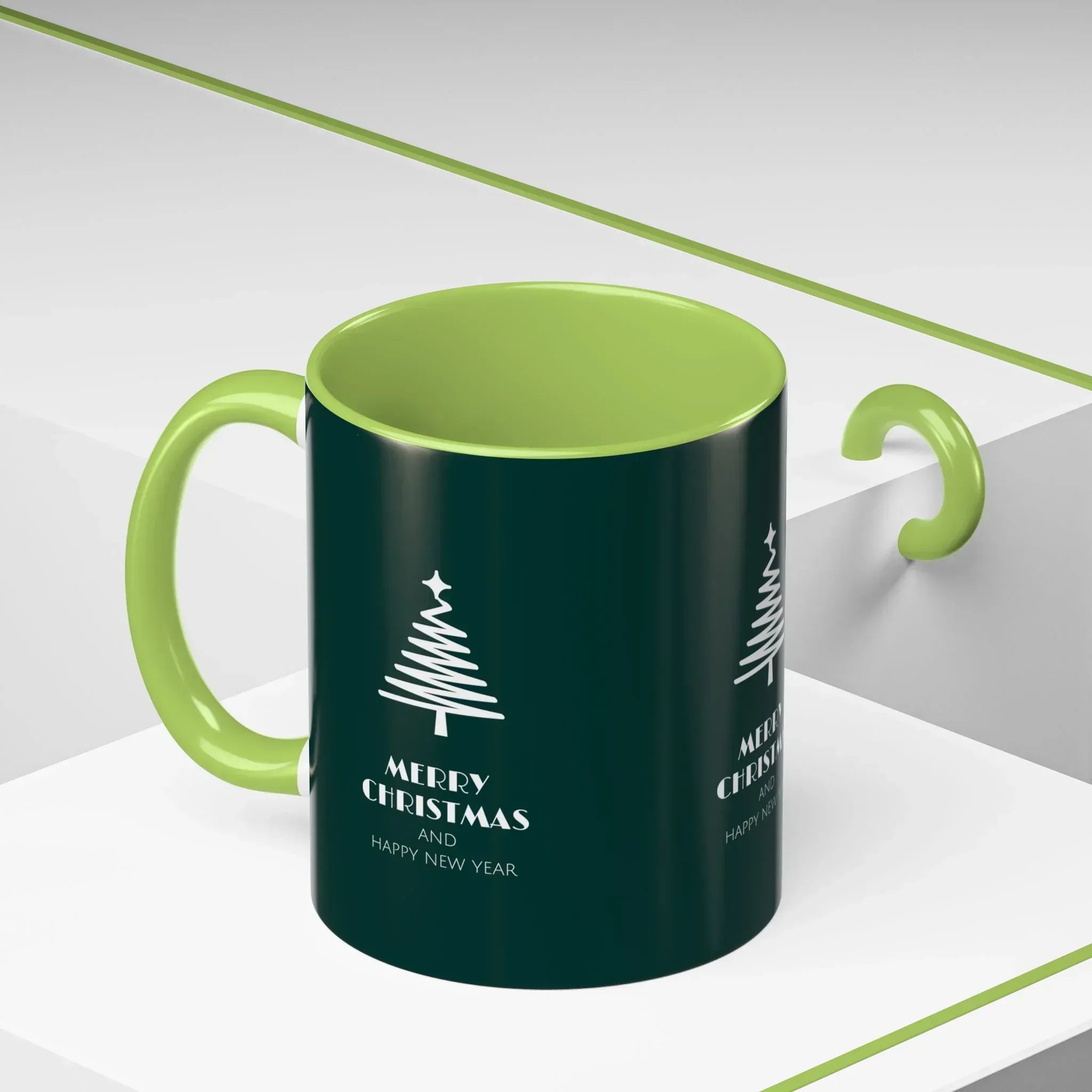 Holiday Mug - Accent Coffee Mug (11, 15oz) - KARARMDESIGN
