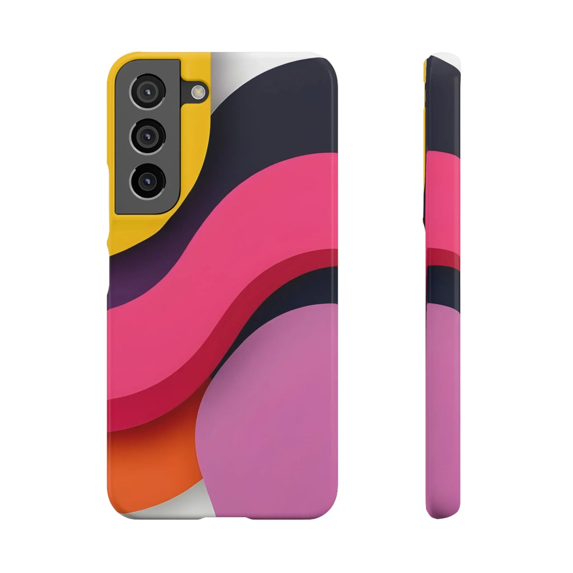 Abstract Phone Case for iPhone 11-17 and Galaxy S20-S25 - KARARMDESIGN
