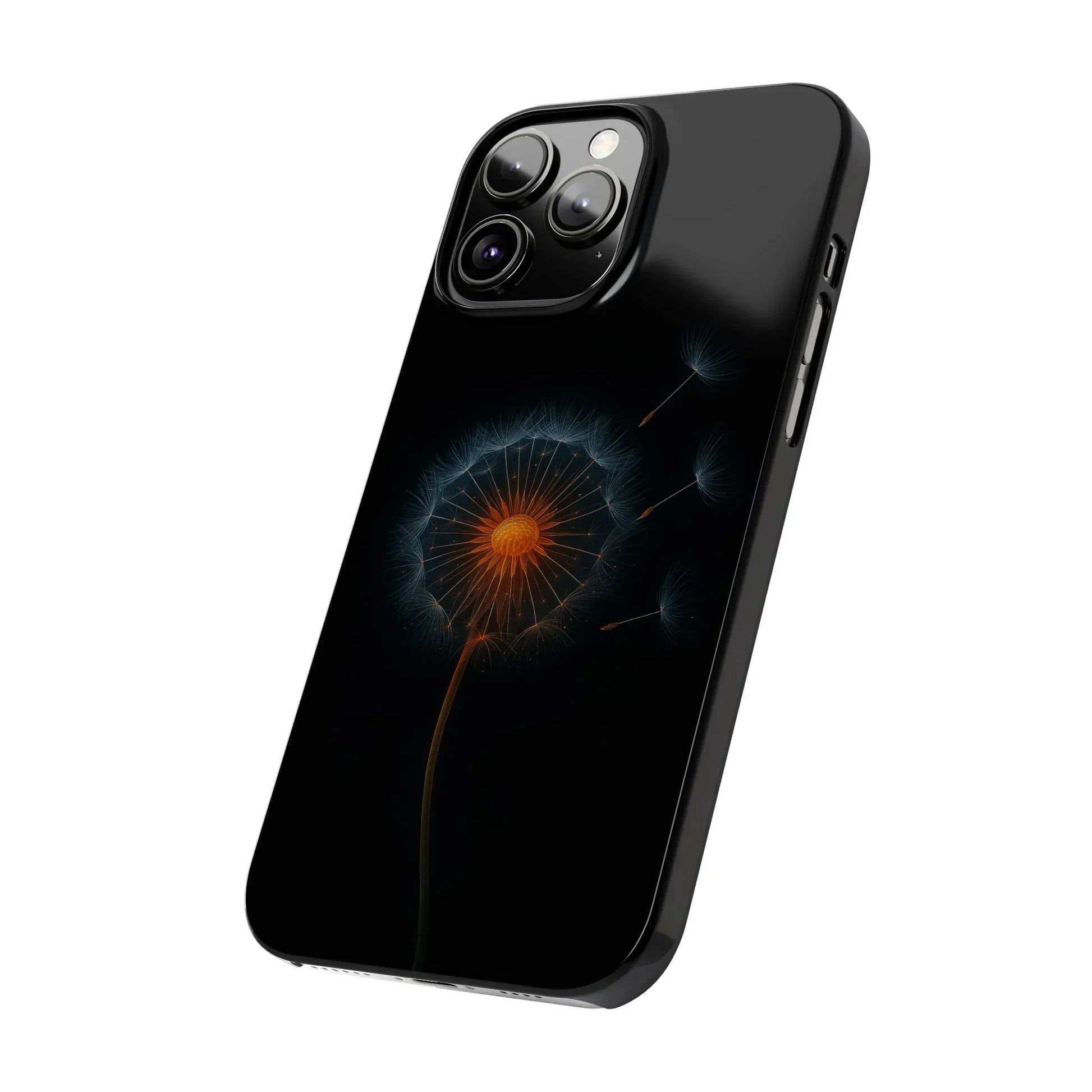 Glowing Dandelion Phone Case for iPhone 7-16 Models - KarArmDesign
