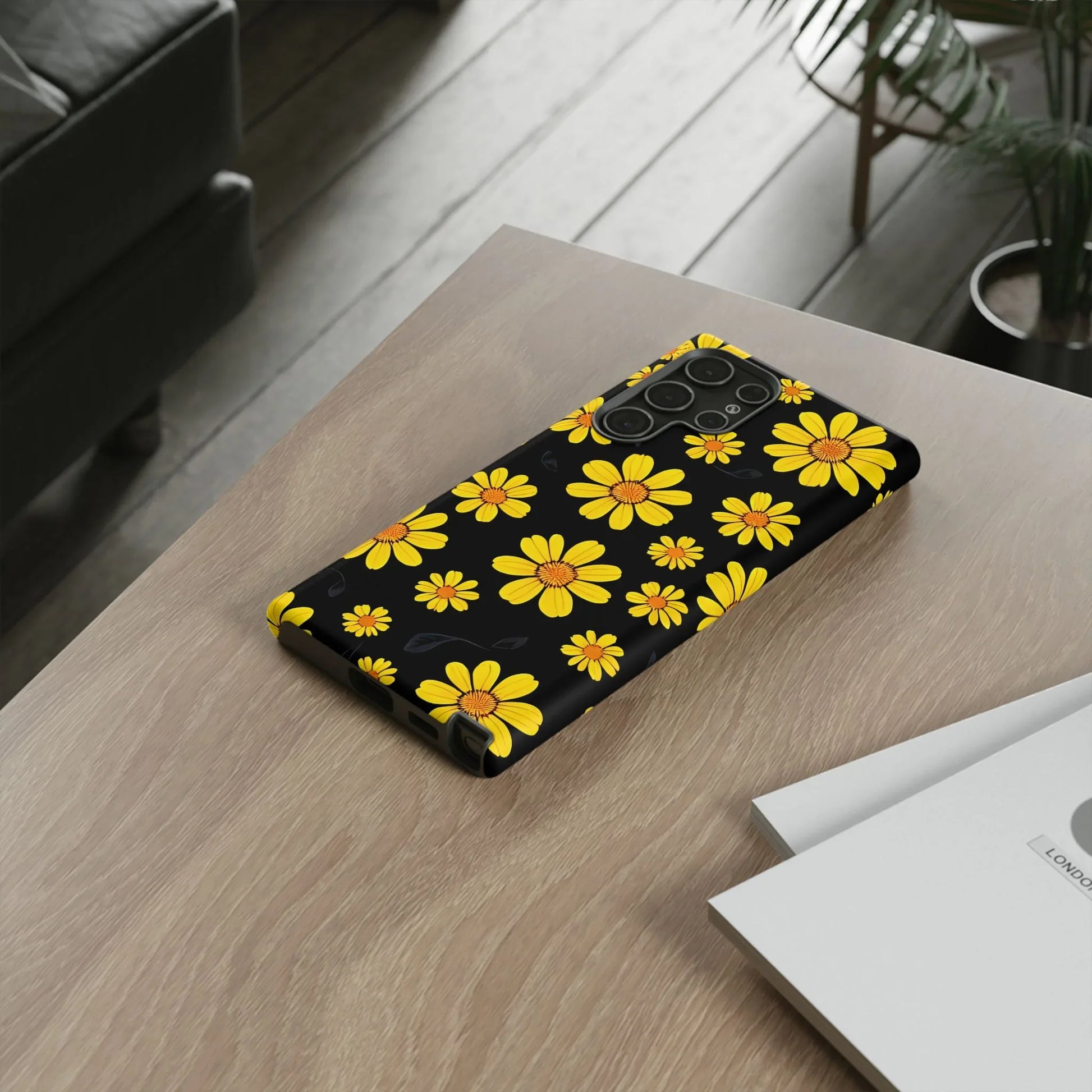 Elegant Floral Phone Case for Samsung Galaxy S20-S25 - KARARMDESIGN