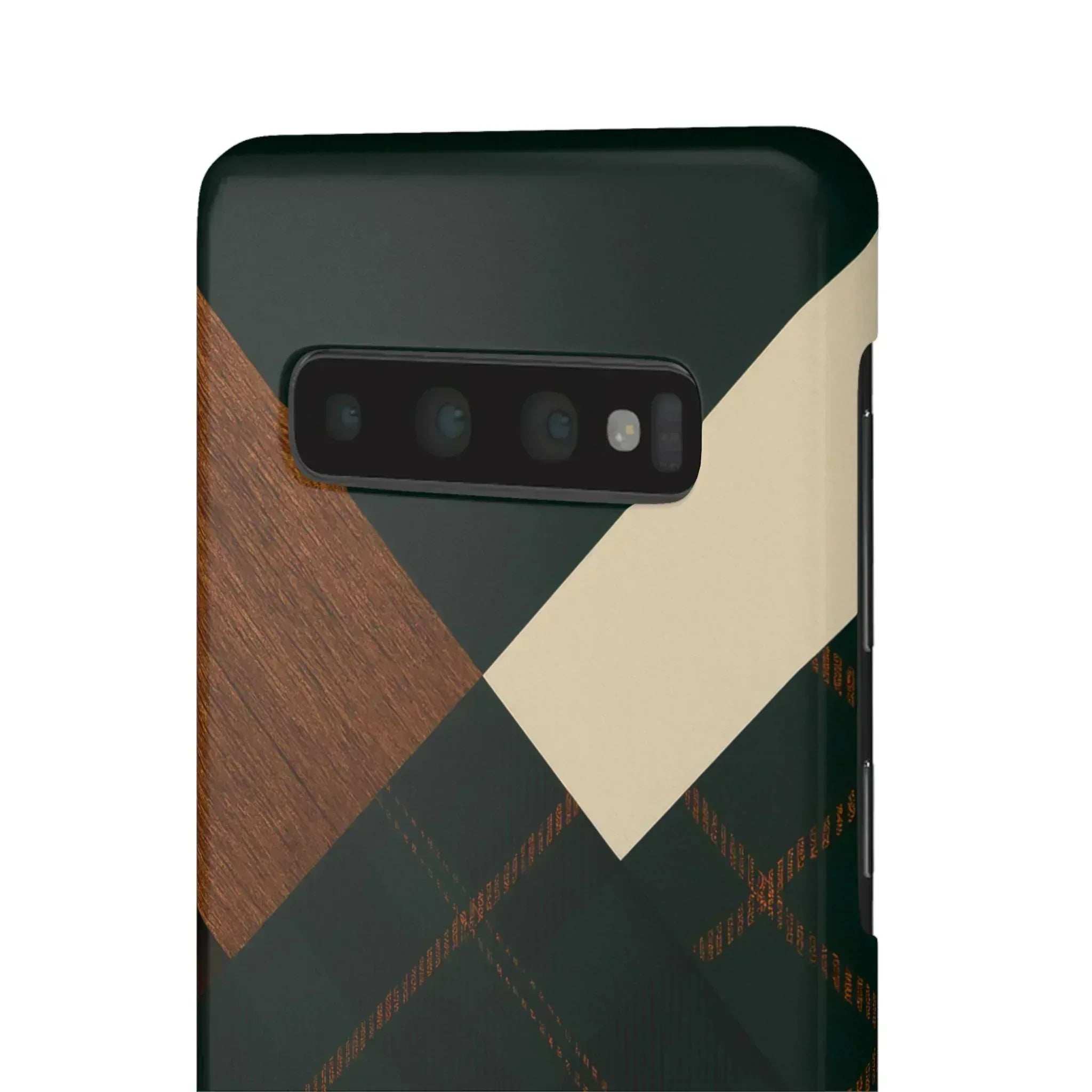 Rustic Green Phone Case for iPhone 8-16 and Galaxy S20-S24 - KARARMDESIGN