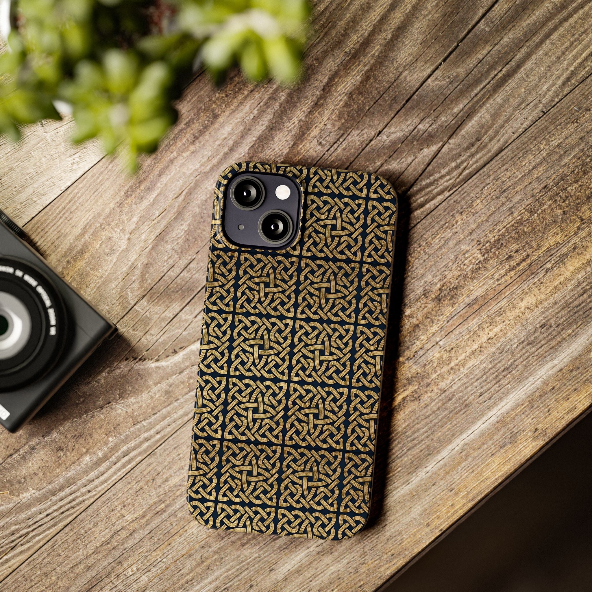 Armenian Ornament Slim Phone Case for iPhone 11–17