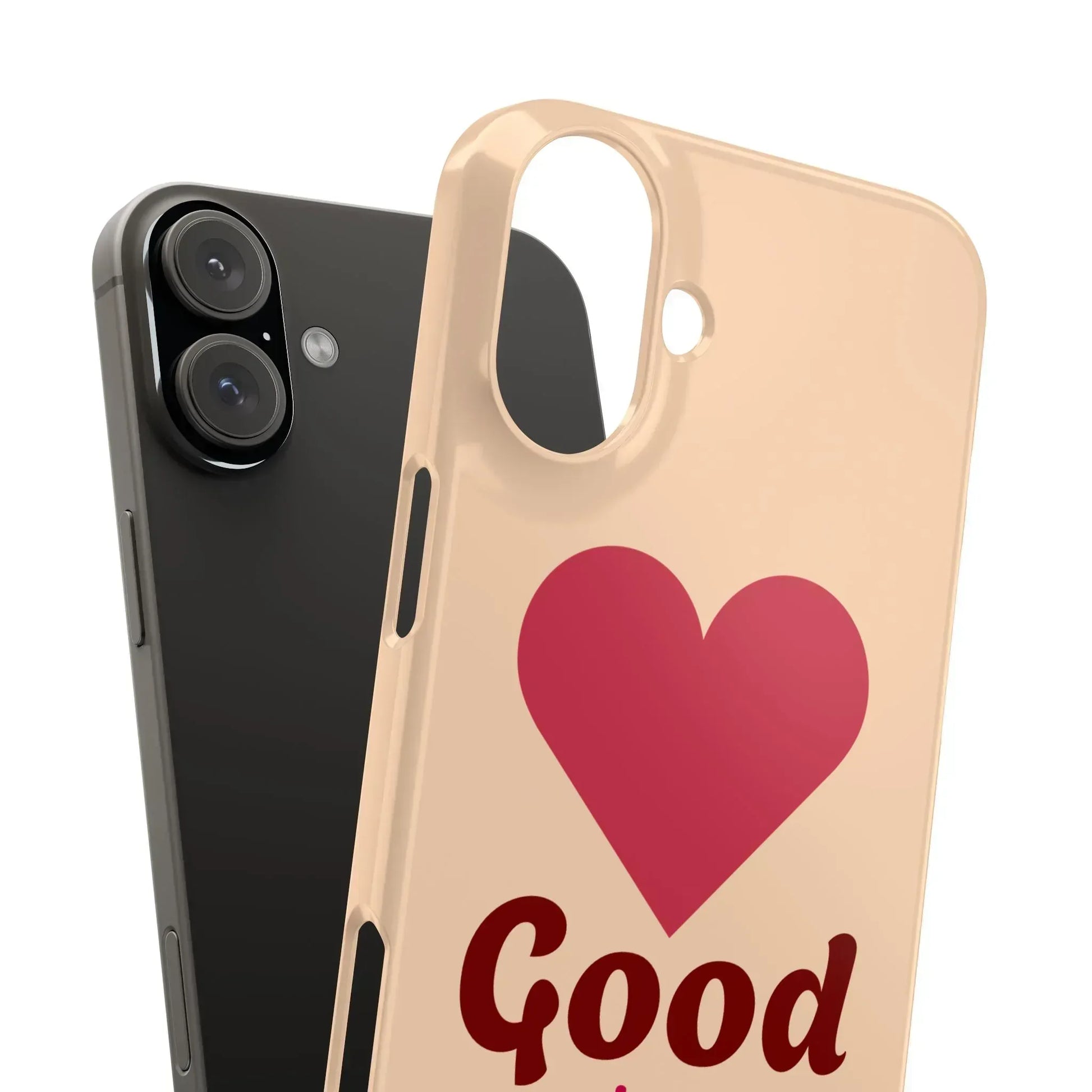 Good Vibes Only Slim Phone Case for iPhone 11-16 - KARARMDESIGN