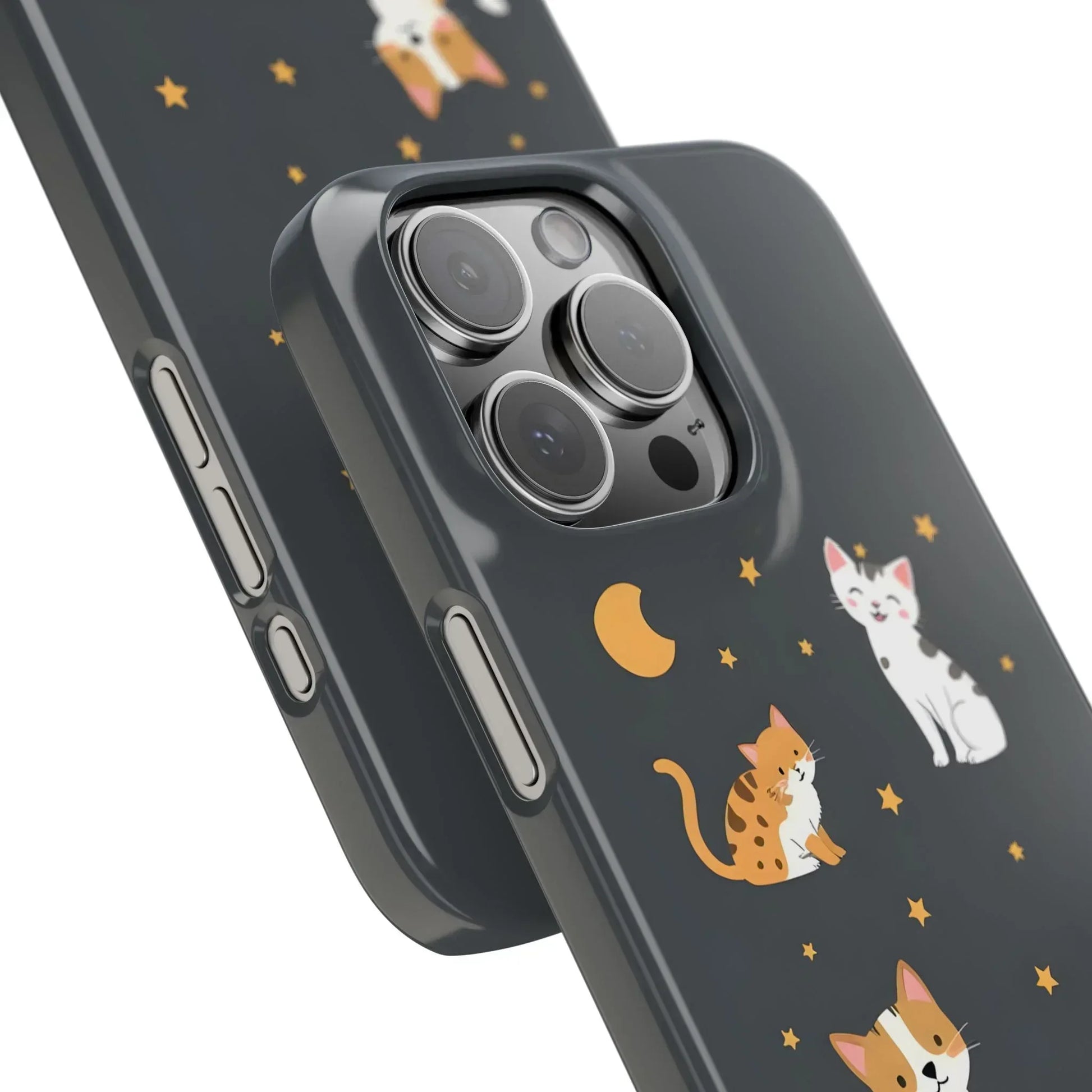 Cute Cat and Dog Phone Case for iPhone 11-17 - KARARMDESIGN