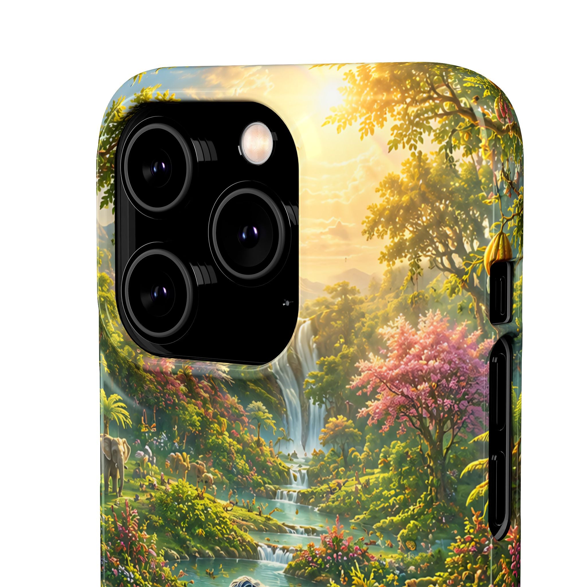 Eternal Eden Phone Case – iPhone 11–17 & Samsung Galaxy S20–S26