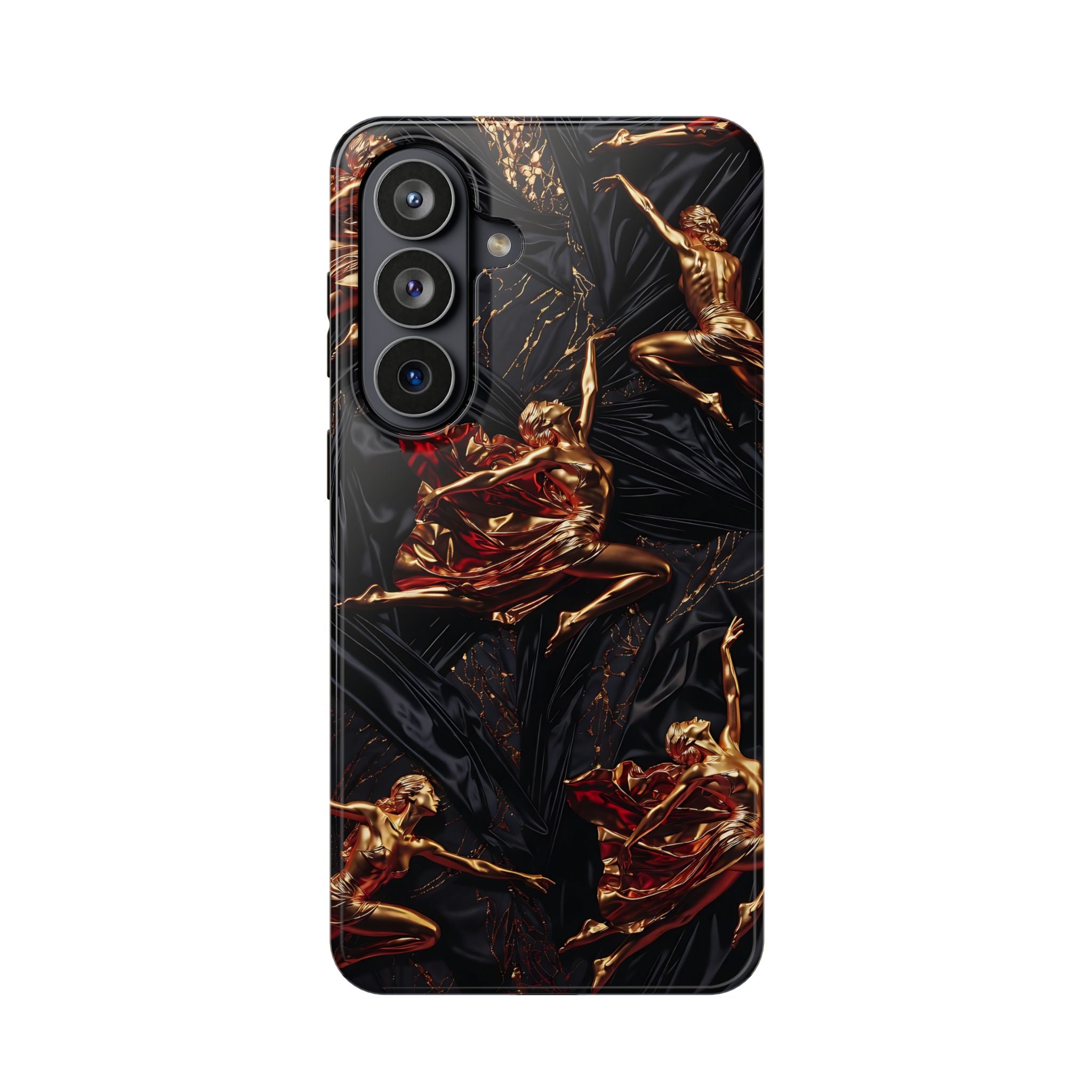 Gold Sculpture Phone Case for iPhone 13-17 & Samsung Galaxy S26