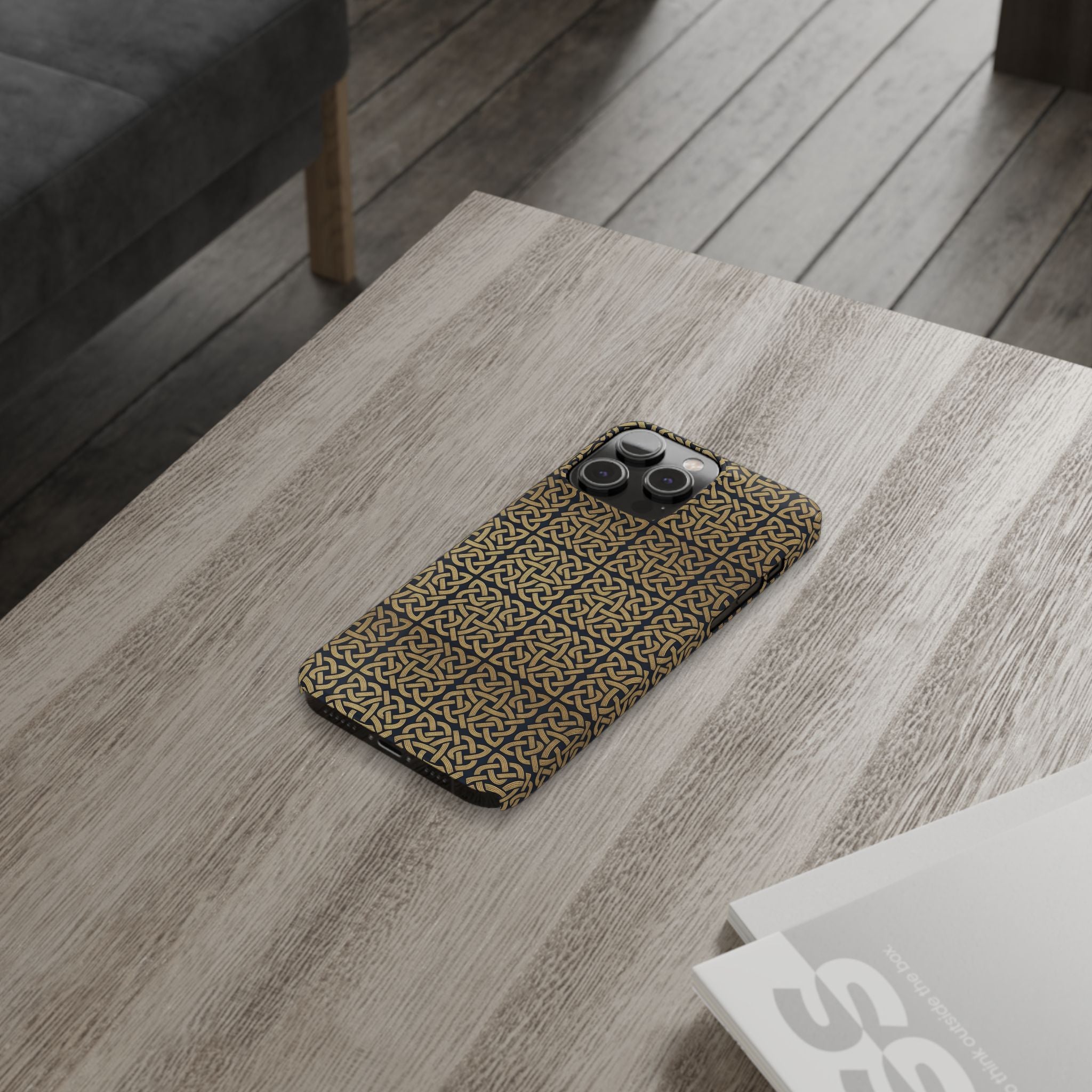 Armenian Ornament Slim Phone Case for iPhone 11–17