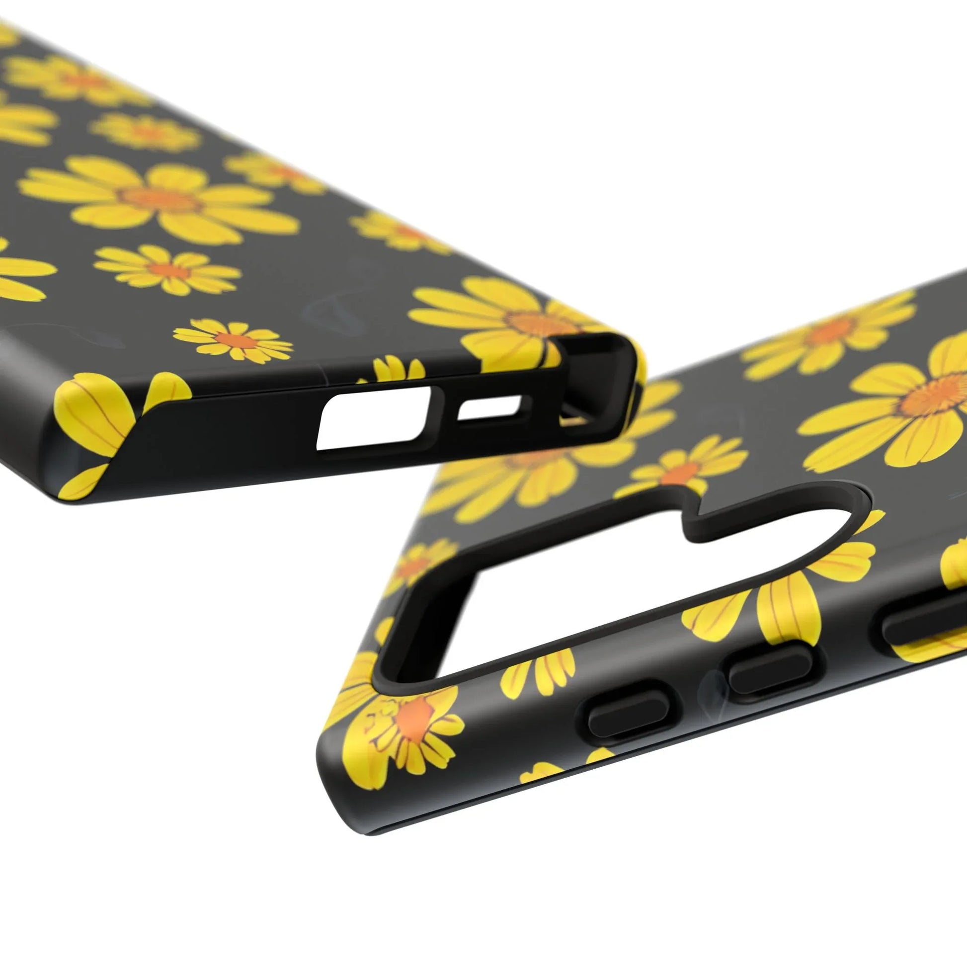 Elegant Floral Phone Case for Samsung Galaxy S20-S25 - KARARMDESIGN