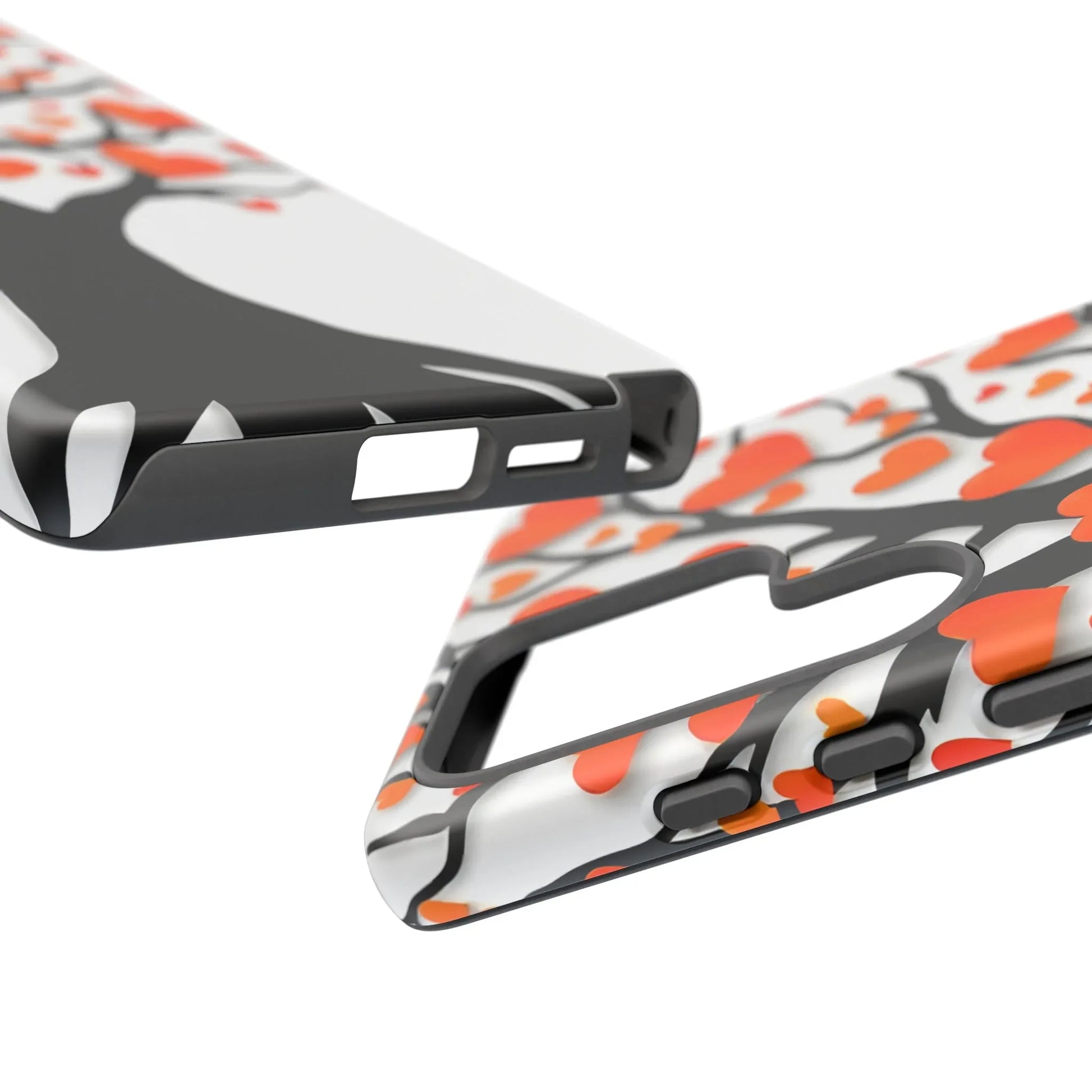 Heart Design Phone Case for iPhone 11–17 and Galaxy S20–S25 - KARARMDESIGN