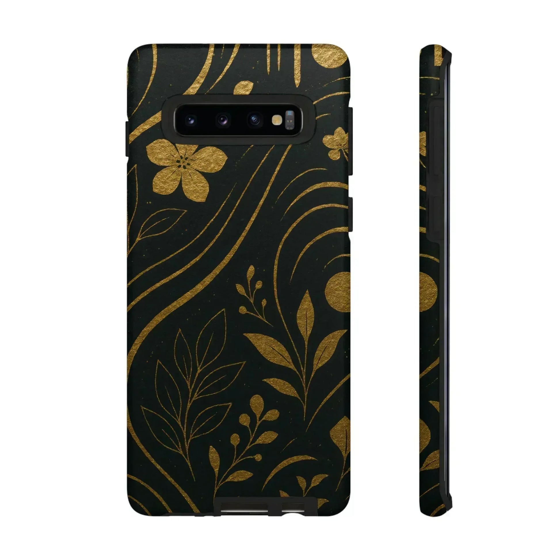 Gold Pattern Phone Case for Galaxy and Pixel - KARARMDESIGN