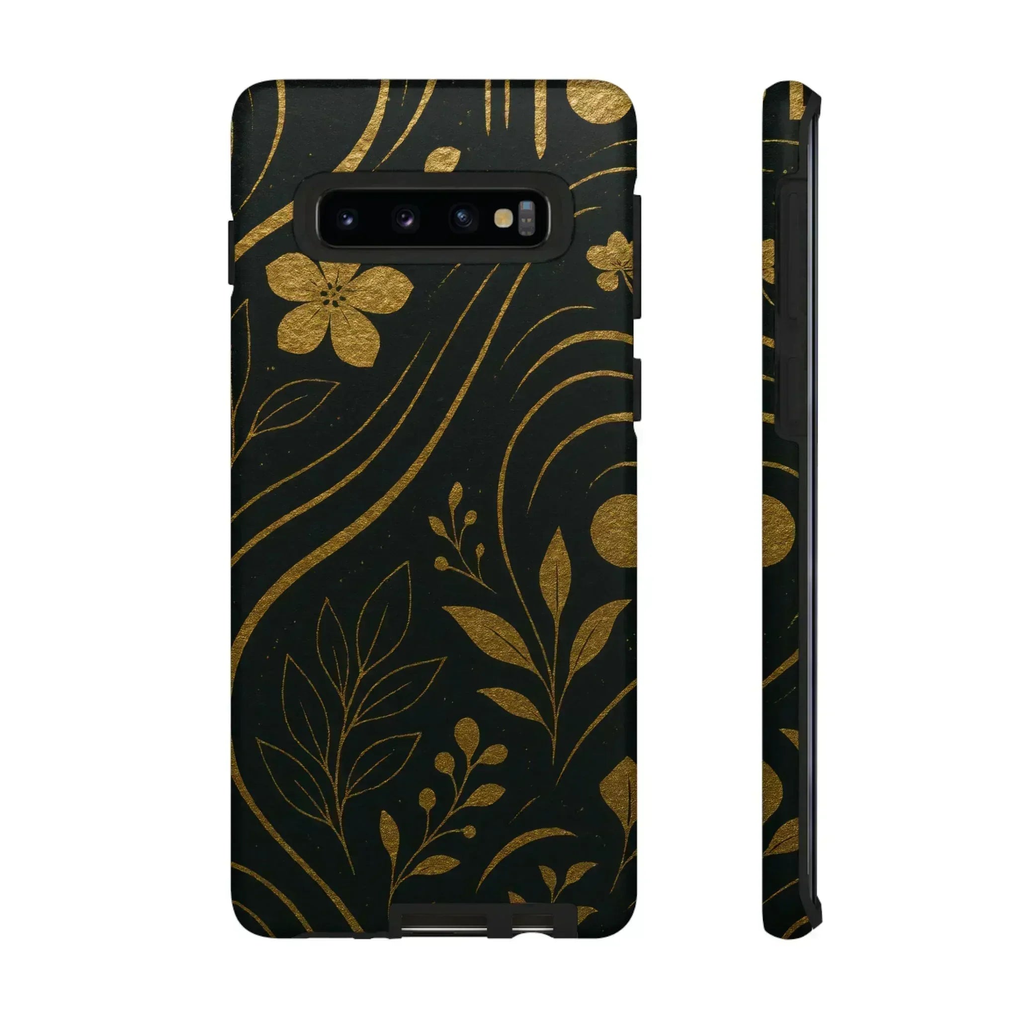 Gold Pattern Phone Case for Galaxy and Pixel - KARARMDESIGN