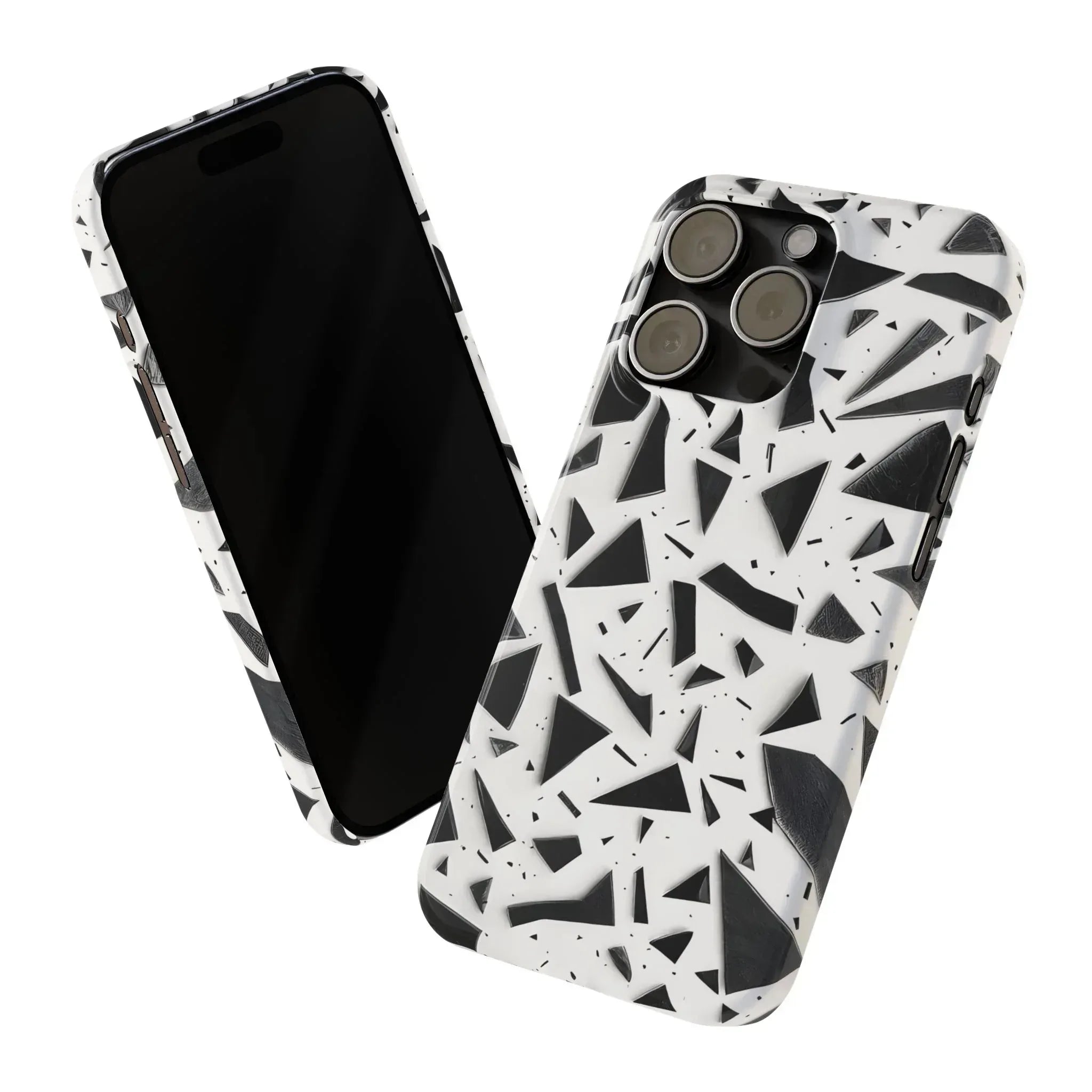 Abstract Slim Phone Case for iPhone 11-17 - KARARMDESIGN