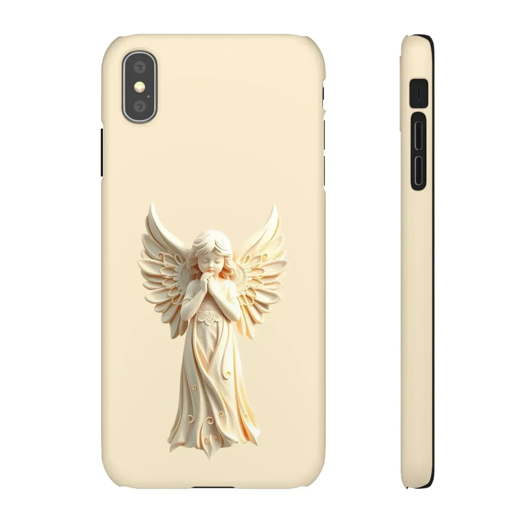 Heavenly Angel Phone Case for iPhone 8-16 and Galaxy S20-S24 - KARARMDESIGN