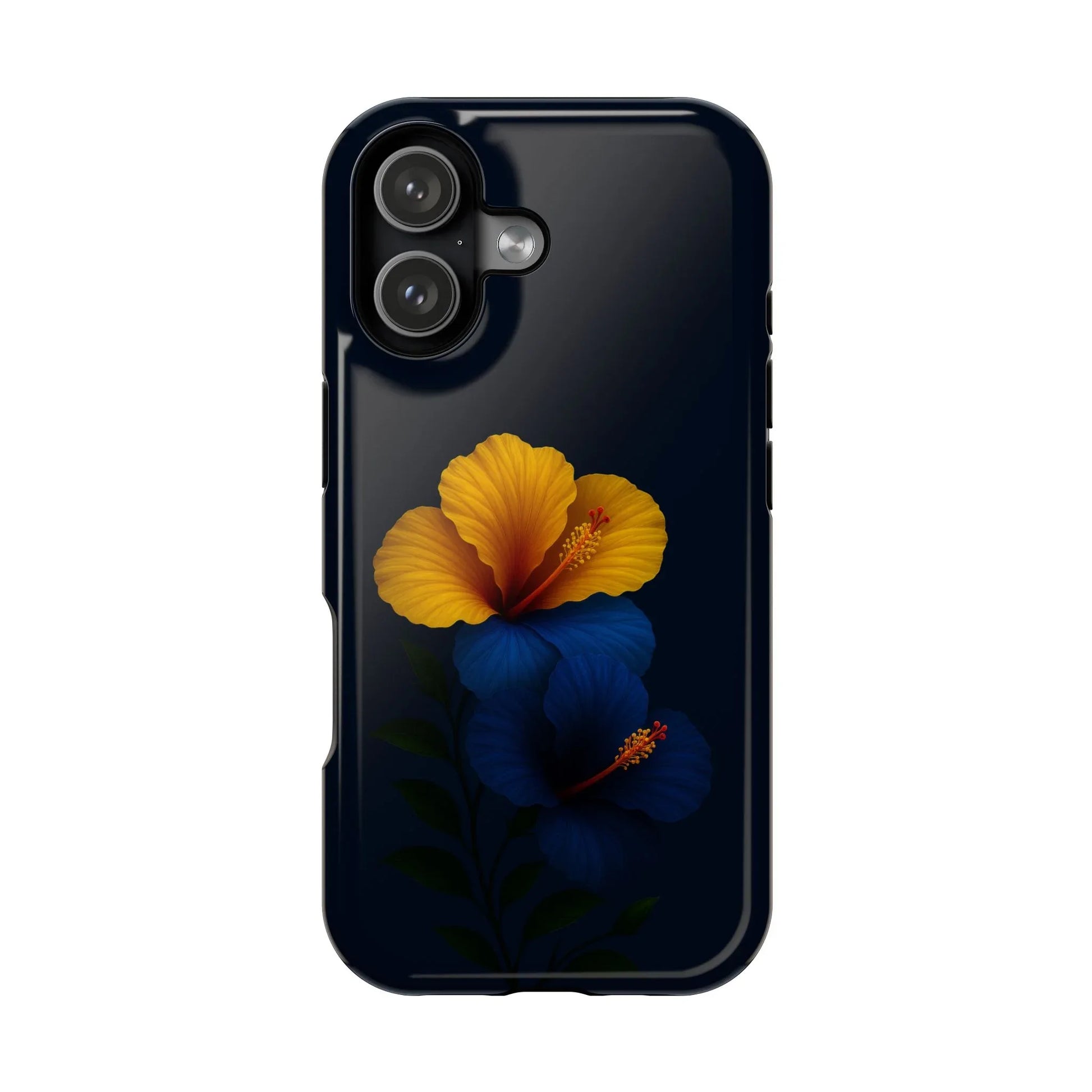 Elegant Hibiscus Phone Case for iPhone 11-17 and Galaxy S21-S22 - KARARMDESIGN