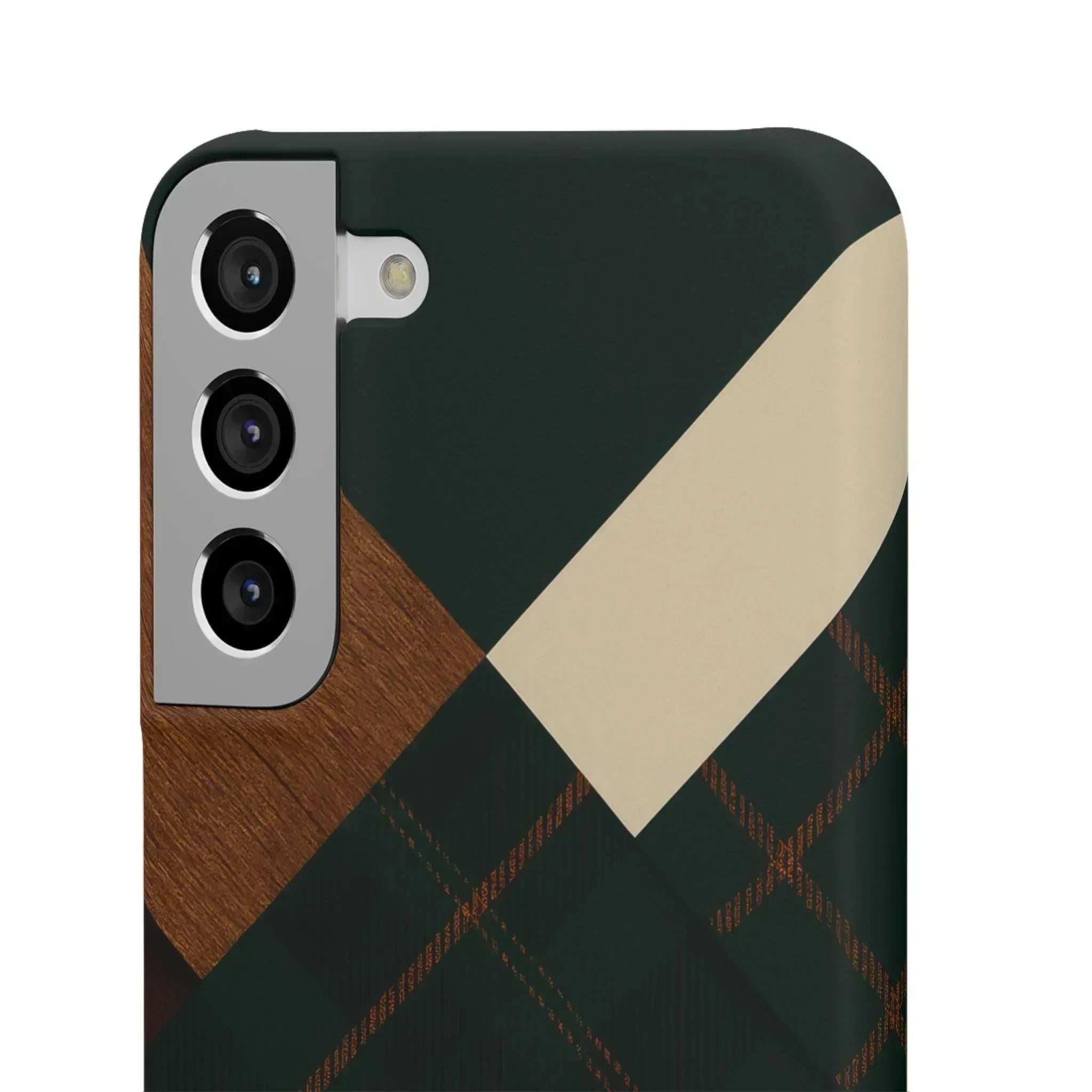 Rustic Green Phone Case for iPhone 8-16 and Galaxy S20-S24 - KARARMDESIGN