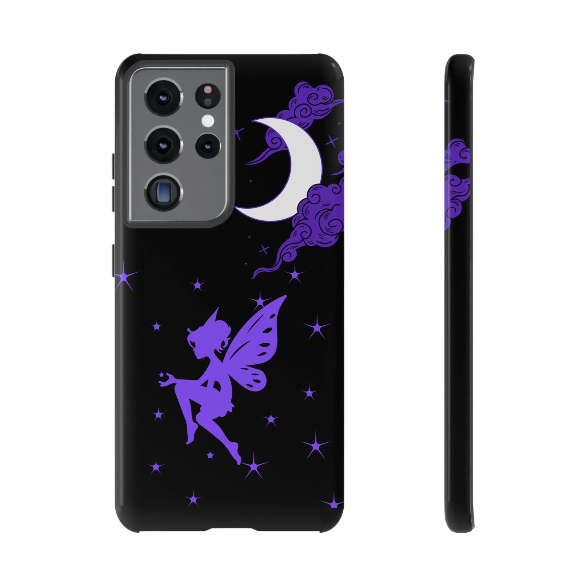 Moonlit Fairy Phone Case for iPhone 8-16 and Galaxy S10-S23 - KARARMDESIGN