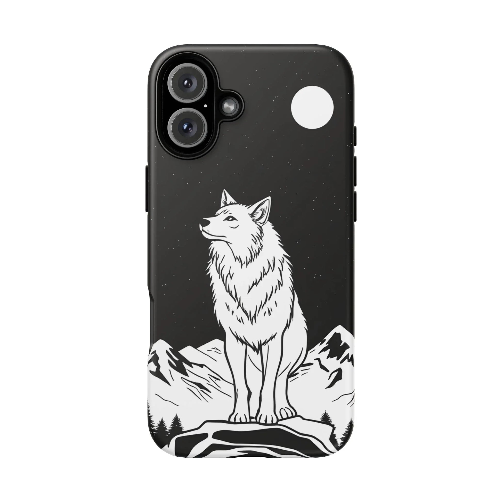 Majestic Wolf Phone Case for iPhone and Galaxy - KARARMDESIGN