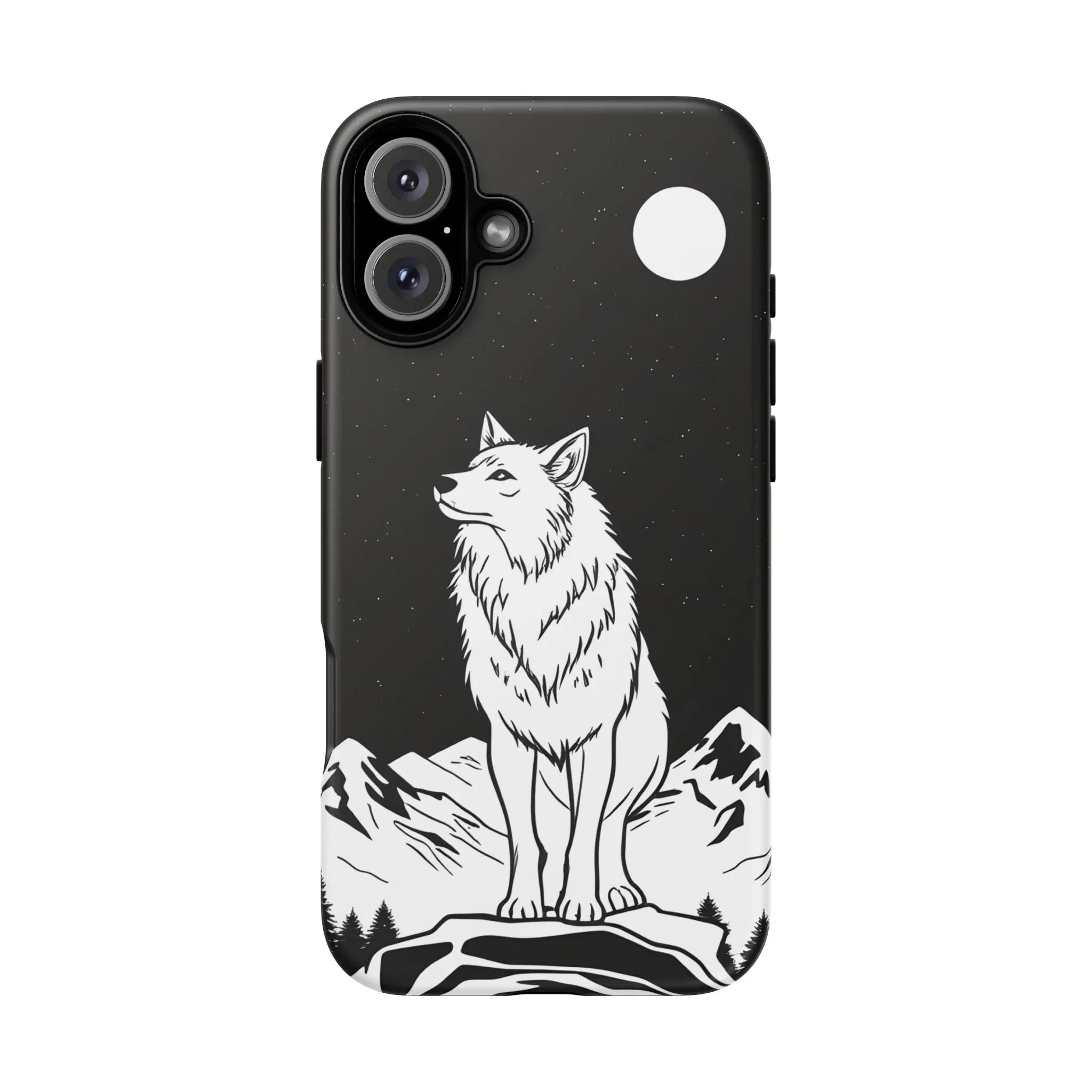 Majestic Wolf Phone Case for iPhone and Galaxy - KARARMDESIGN