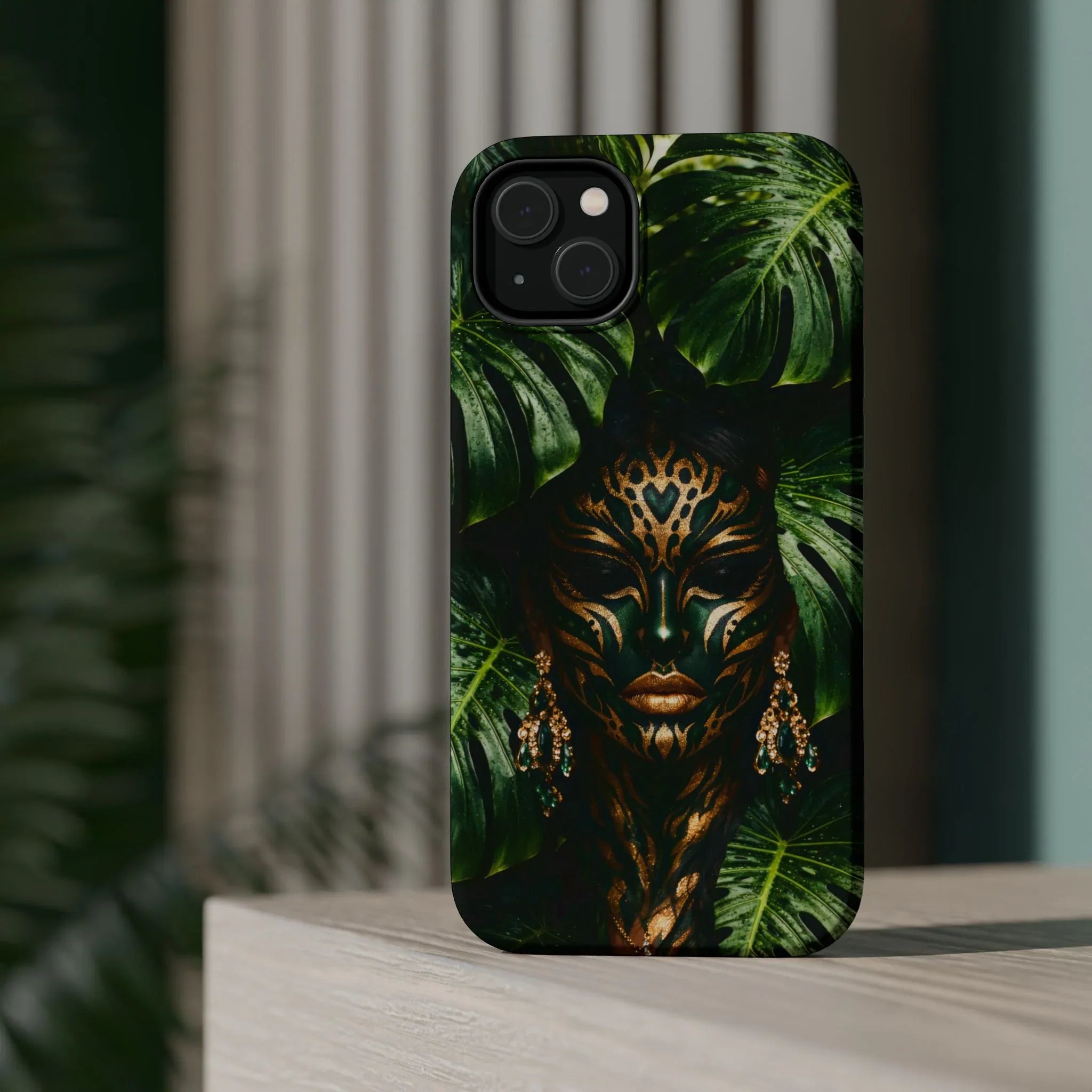 Jungle Spirit Phone Case for iPhone 11-17 - KARARMDESIGN