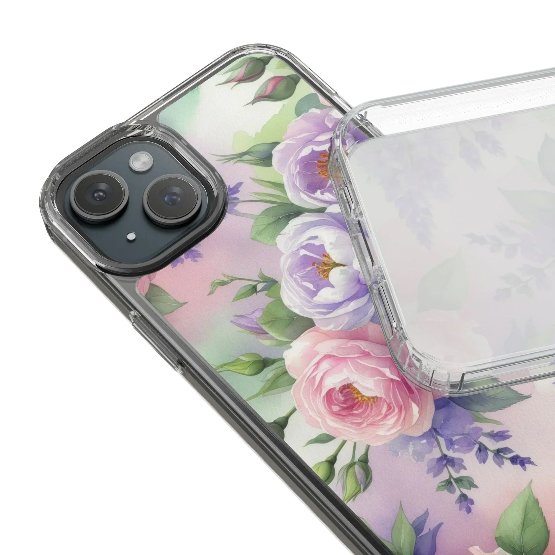 Clear Phone Case for iPhone 12-16 and Samsung Galaxy S21 Models - KarArmDesign