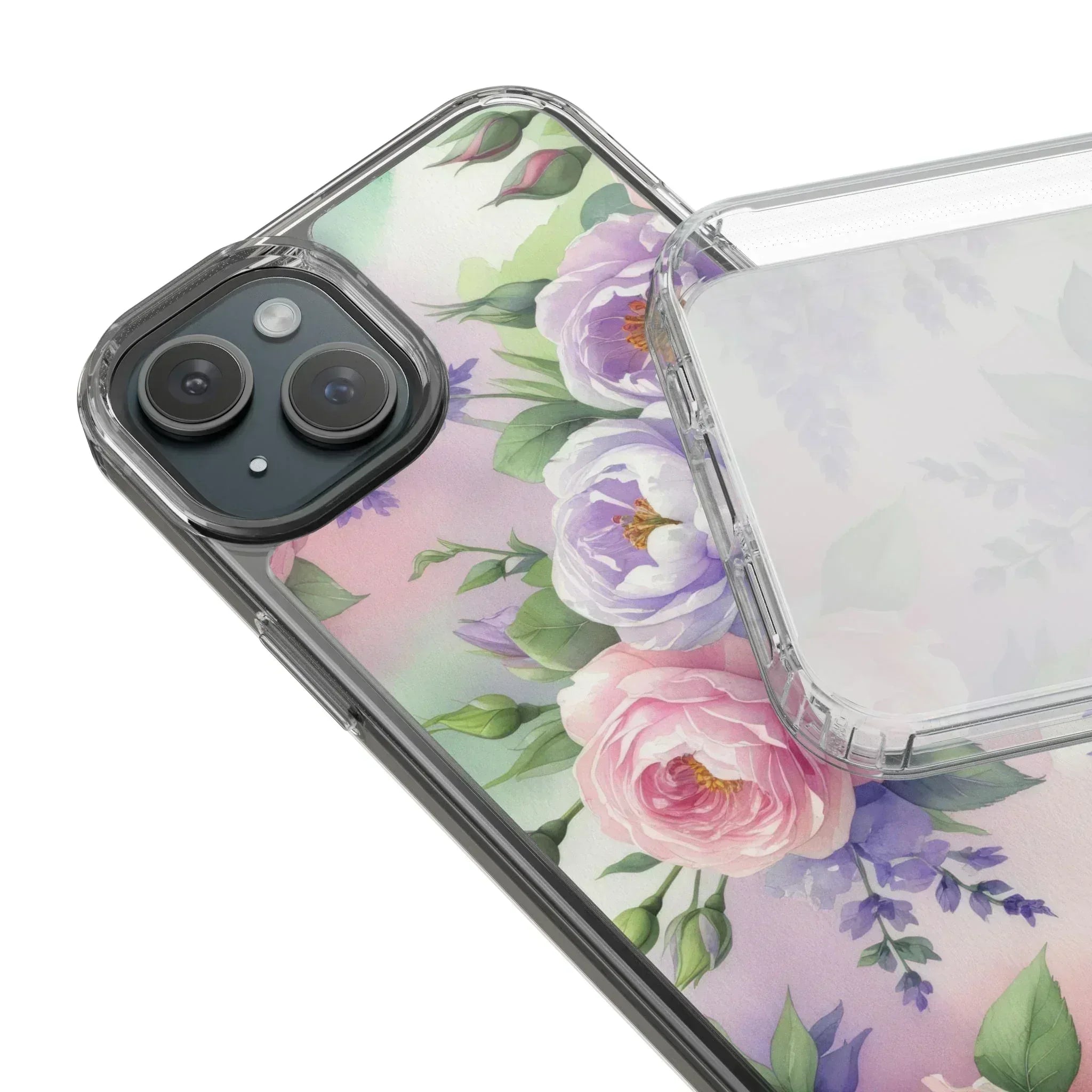 Clear Phone Case for iPhone 12-16 and Samsung Galaxy S21 - KARARMDESIGN