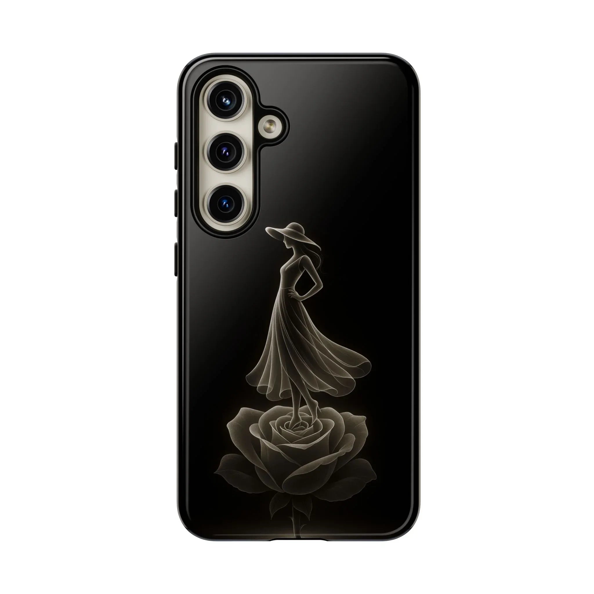 Elegant Woman Phone Case for iPhone 12-17 and Galaxy S20-S25 - KARARMDESIGN