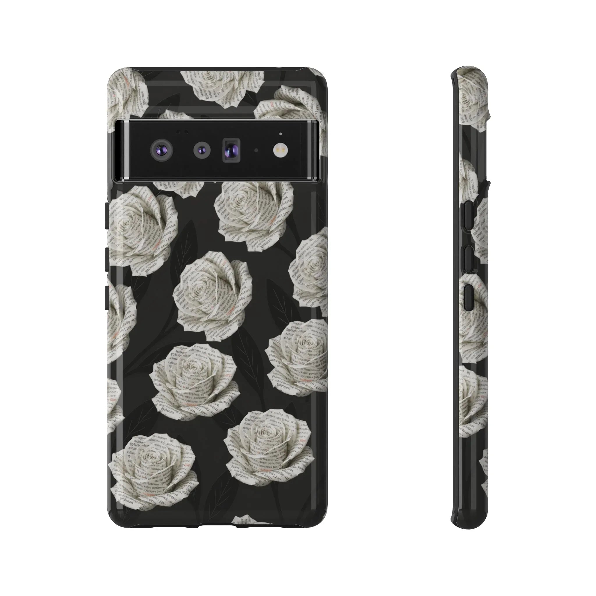 Silent Bloom Phone Case for iPhone 8-17 and Google Pixel 3-9 - KARARMDESIGN