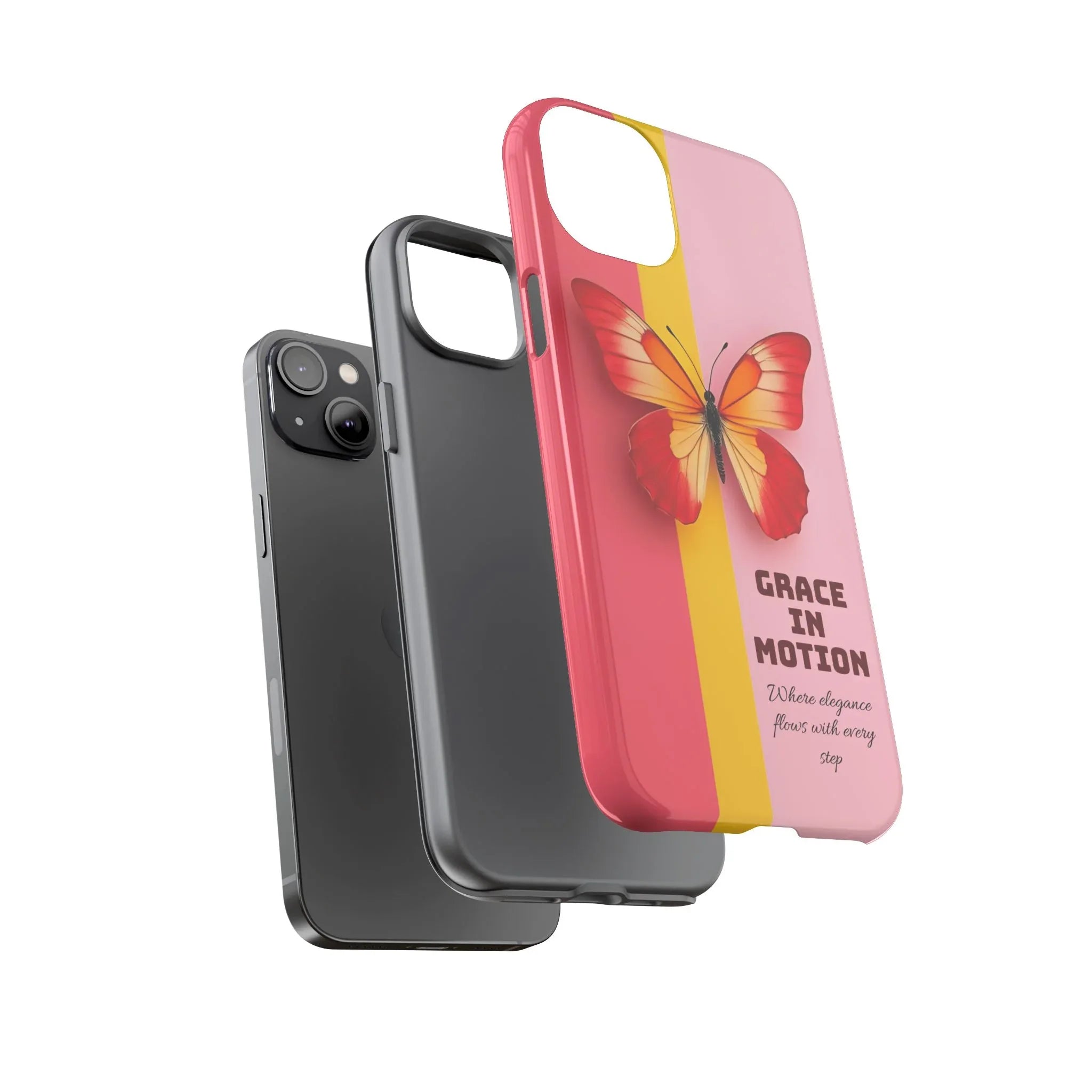 Grace in Motion – Elegant Phone Case for iPhone, Galaxy & Pixel - KARARMDESIGN