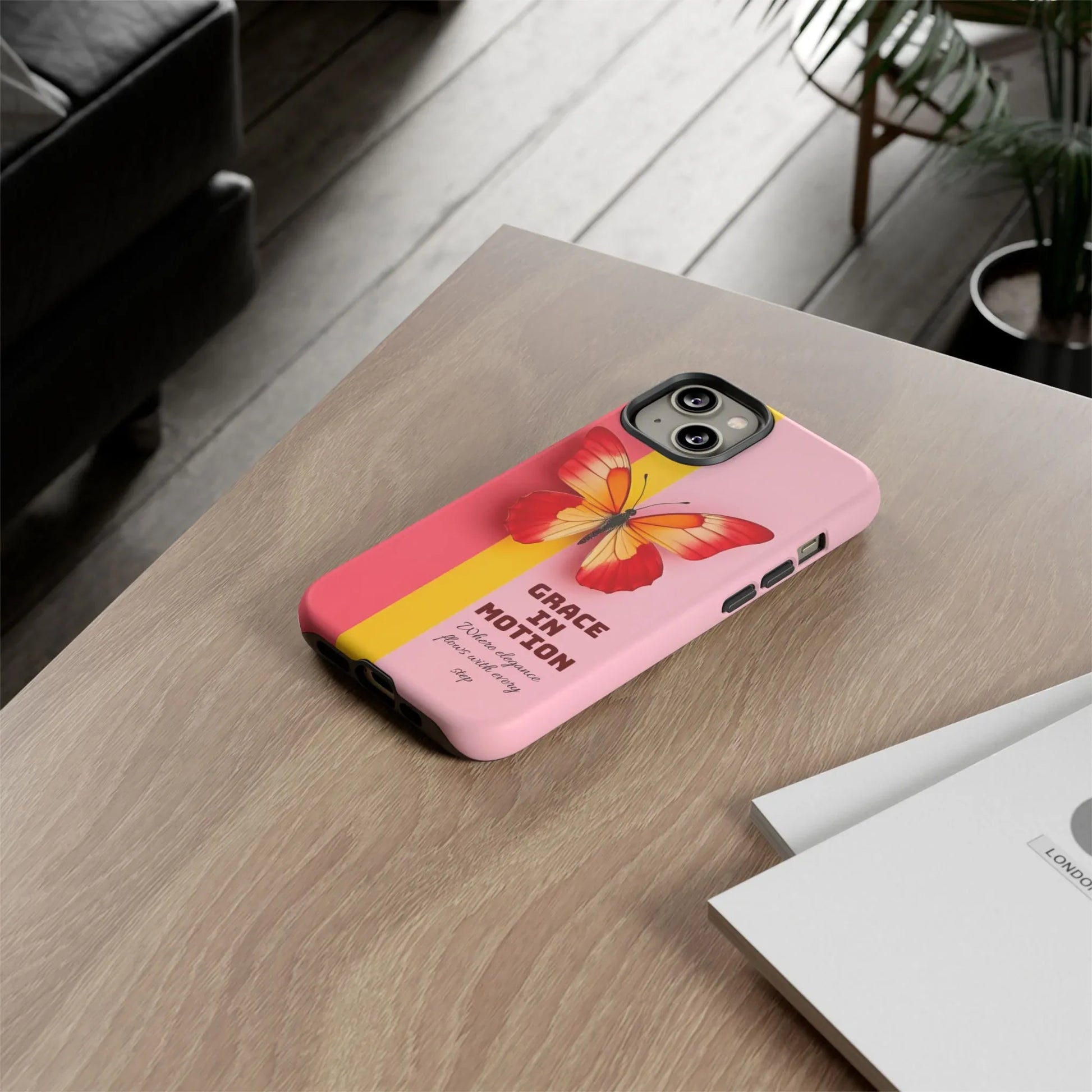 Grace in Motion – Elegant Phone Case for iPhone, Galaxy & Pixel - KARARMDESIGN