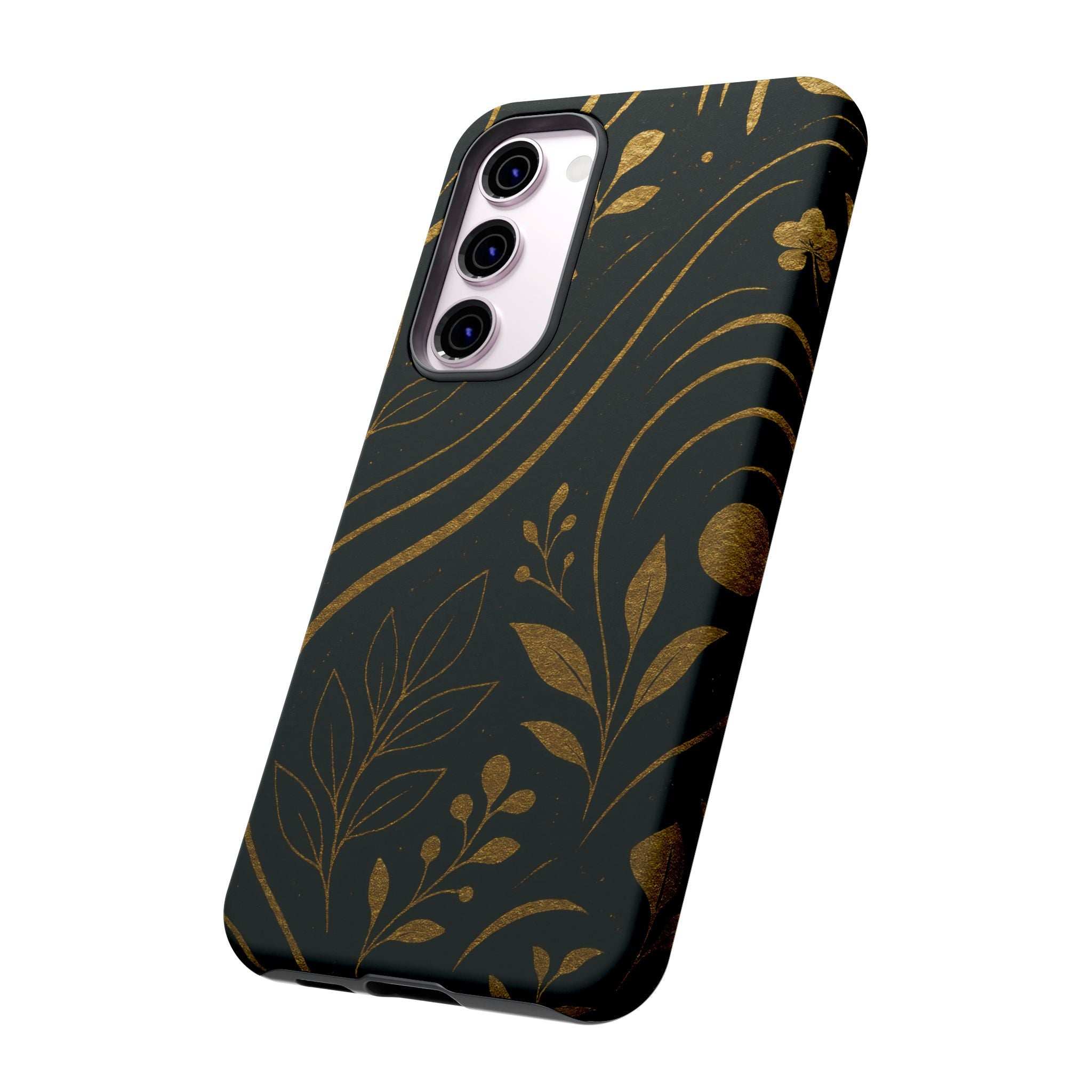 Gold Pattern Tough Phone Case for Samsung Galaxy & Google Pixel
