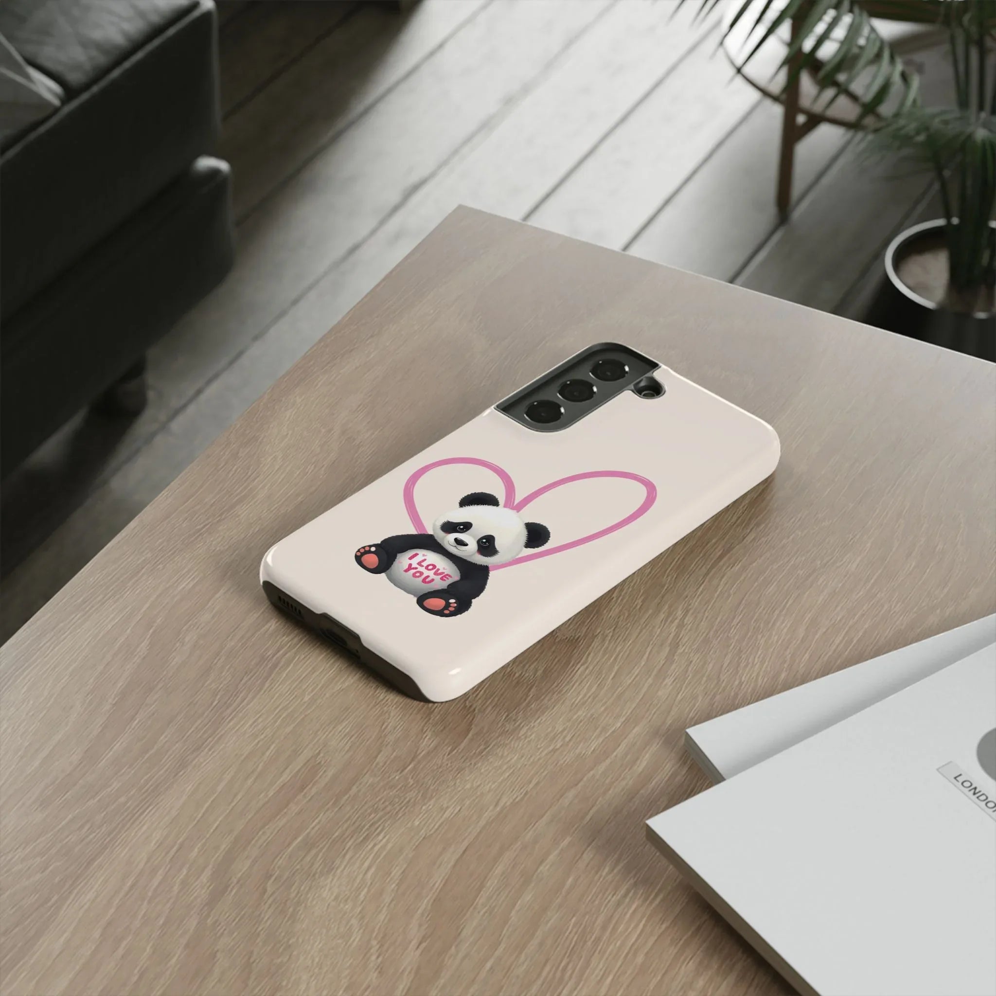 Adorable Panda Phone Case for Galaxy S20-S25 - KARARMDESIGN