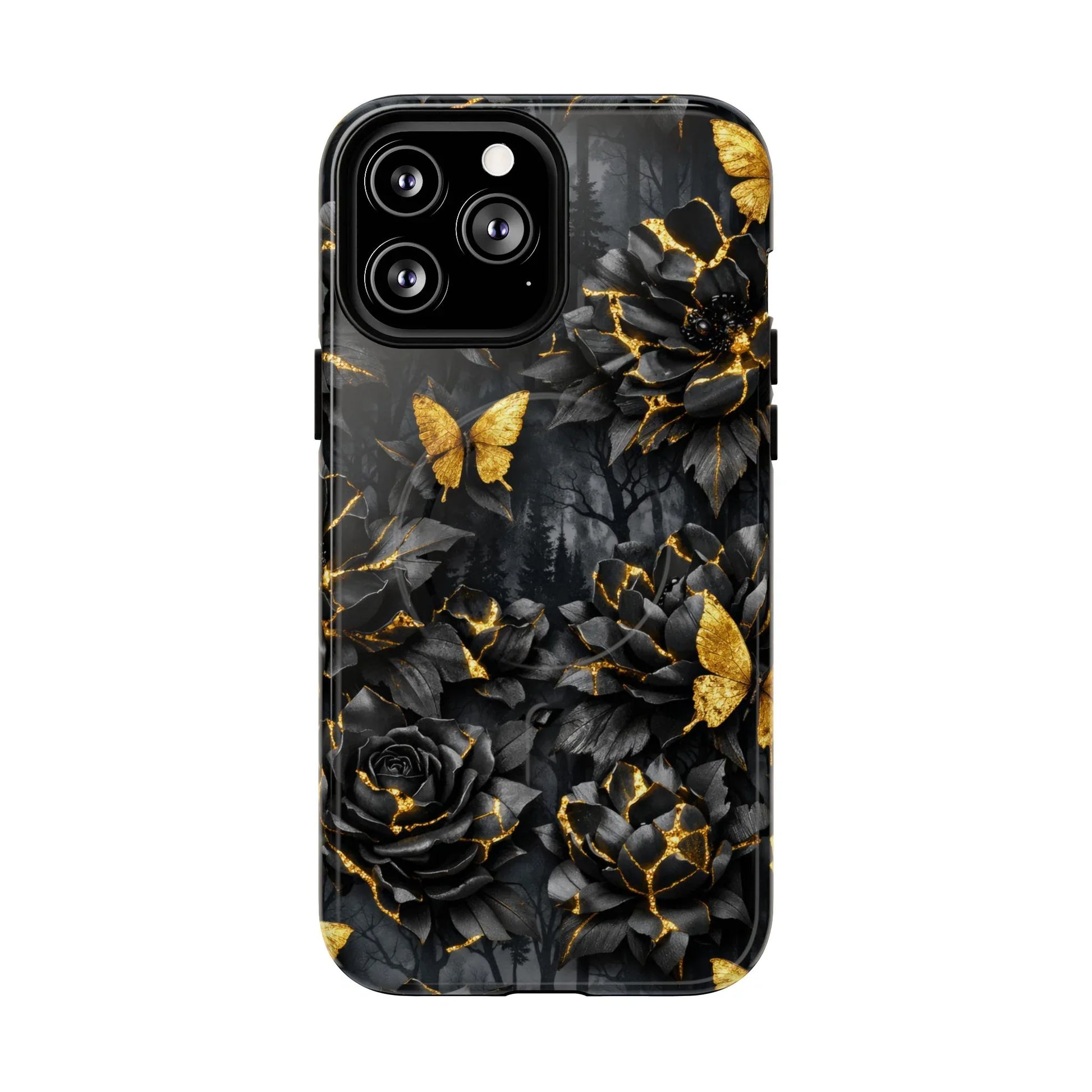 Kintsugi Garden Phone Case for iPhone 13-17 - KARARMDESIGN