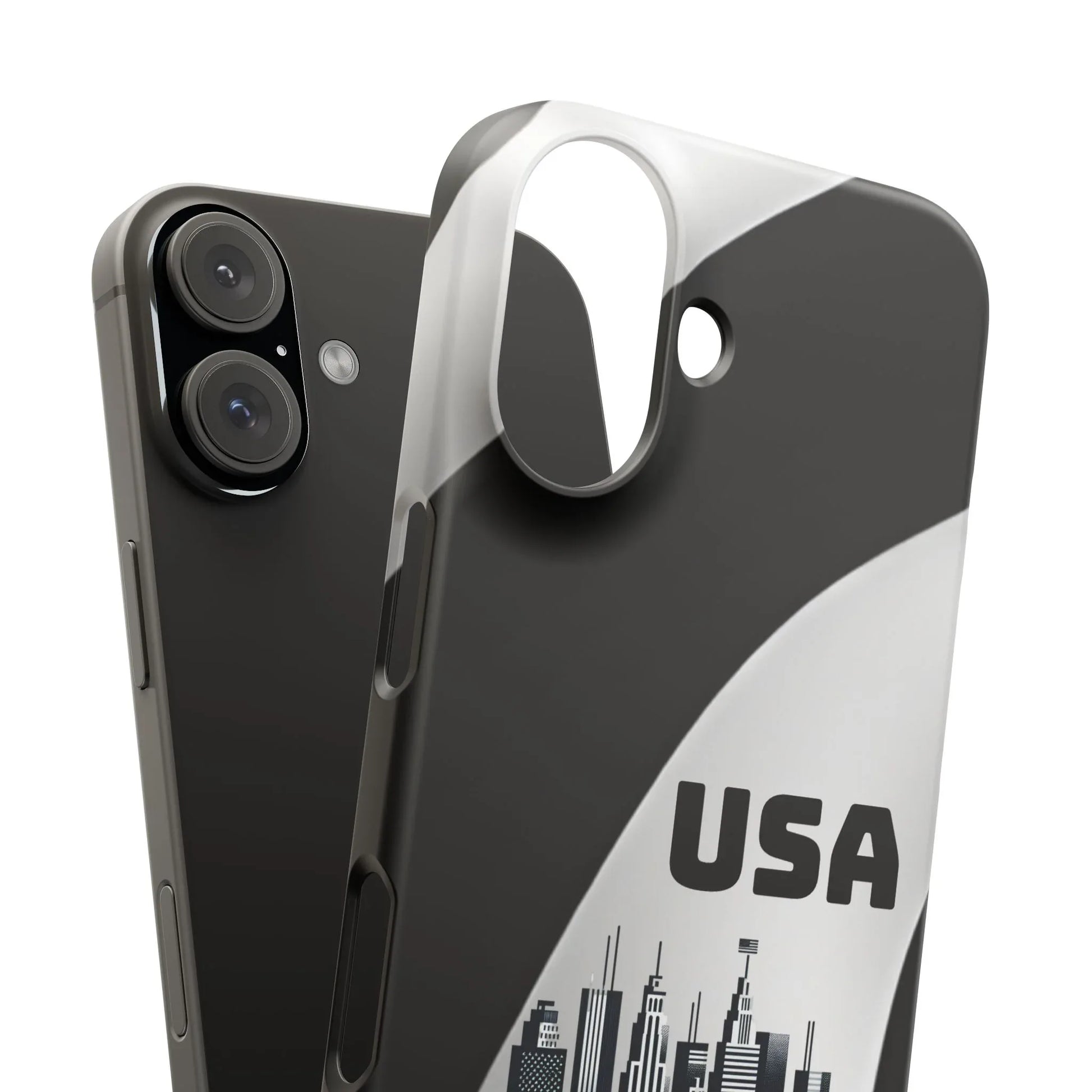 Monochrome New York City Phone Case for iPhone, Galaxy & Pixel - KARARMDESIGN