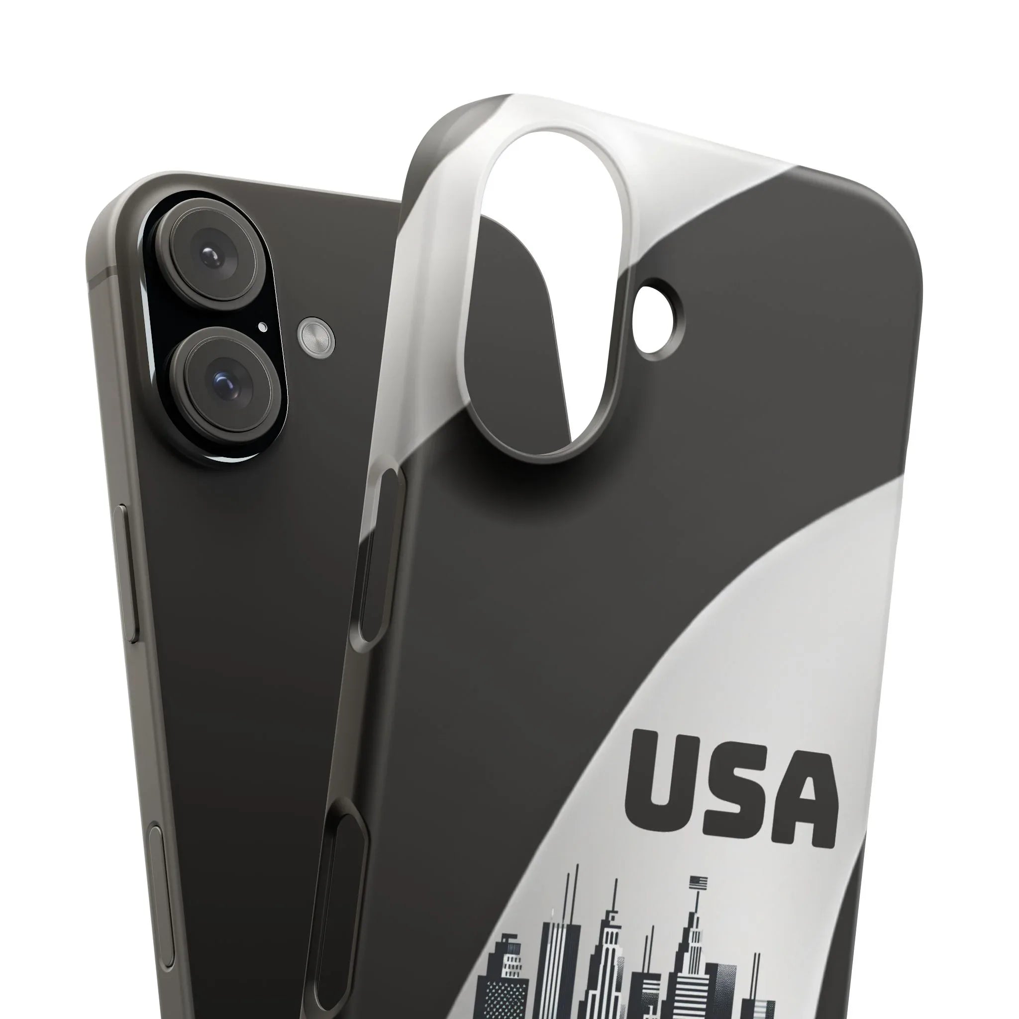Monochrome New York City Phone Case for iPhone, Galaxy & Pixel - KARARMDESIGN