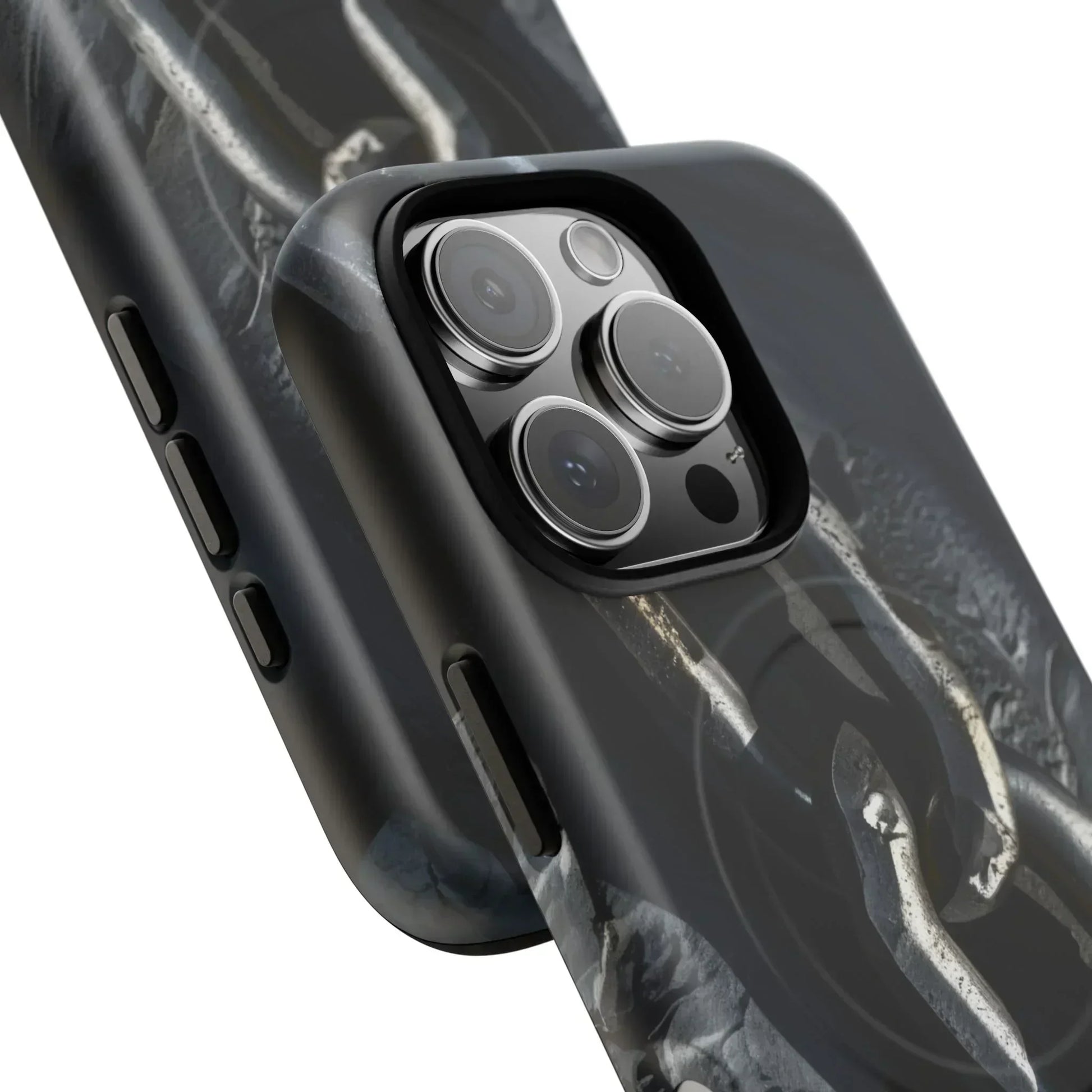 “Iron Chain” Tough Magnetic Phone Case for iPhone 14-16 Models - KarArmDesign