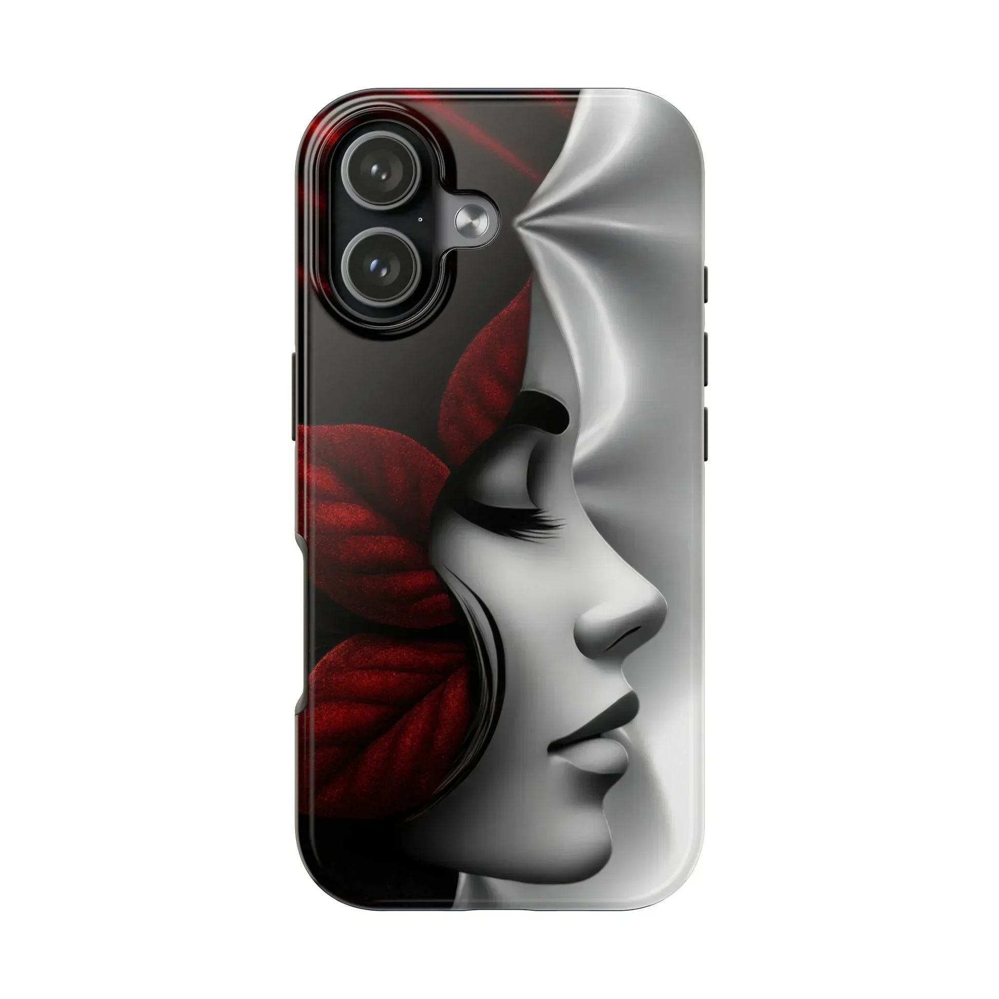 Whispered Grace Phone Case for iPhone 7-17 and Samsung Galaxy S21-S25 Models - KarArmDesign