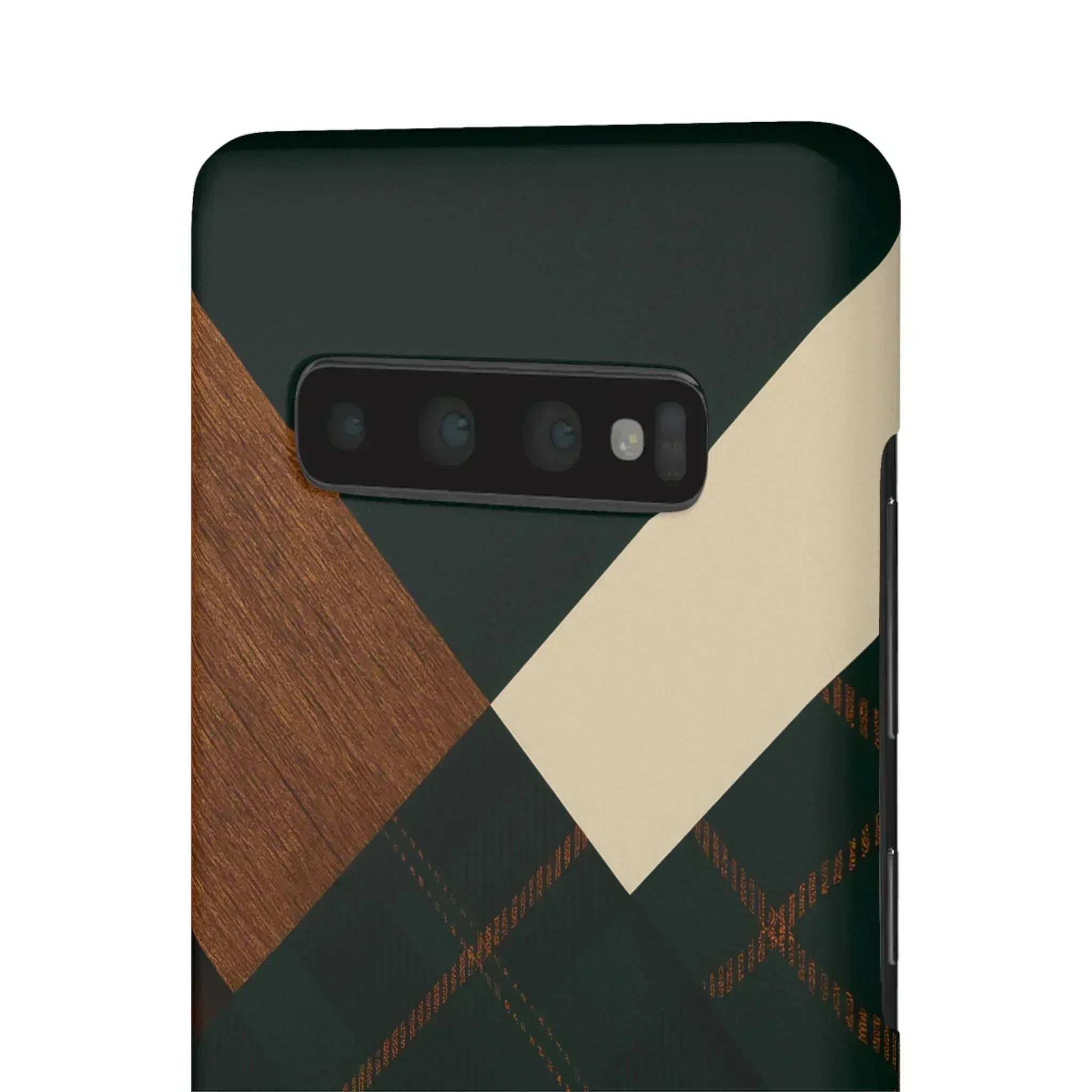 Rustic Green Phone Case for iPhone 8-16 and Galaxy S20-S24 - KARARMDESIGN