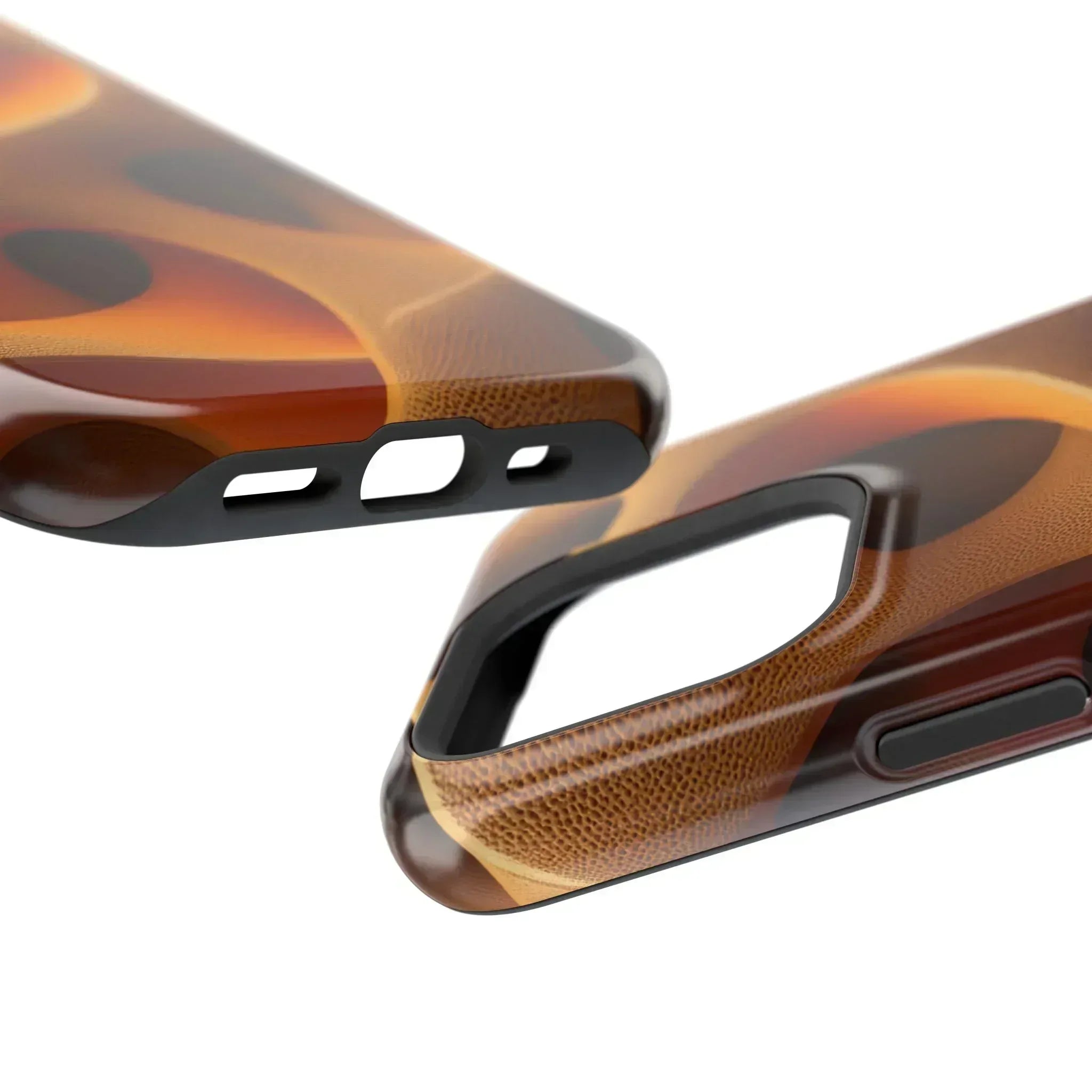 Amber Flow Phone Case for iPhone 11-17 and Galaxy S21-S22 - KARARMDESIGN