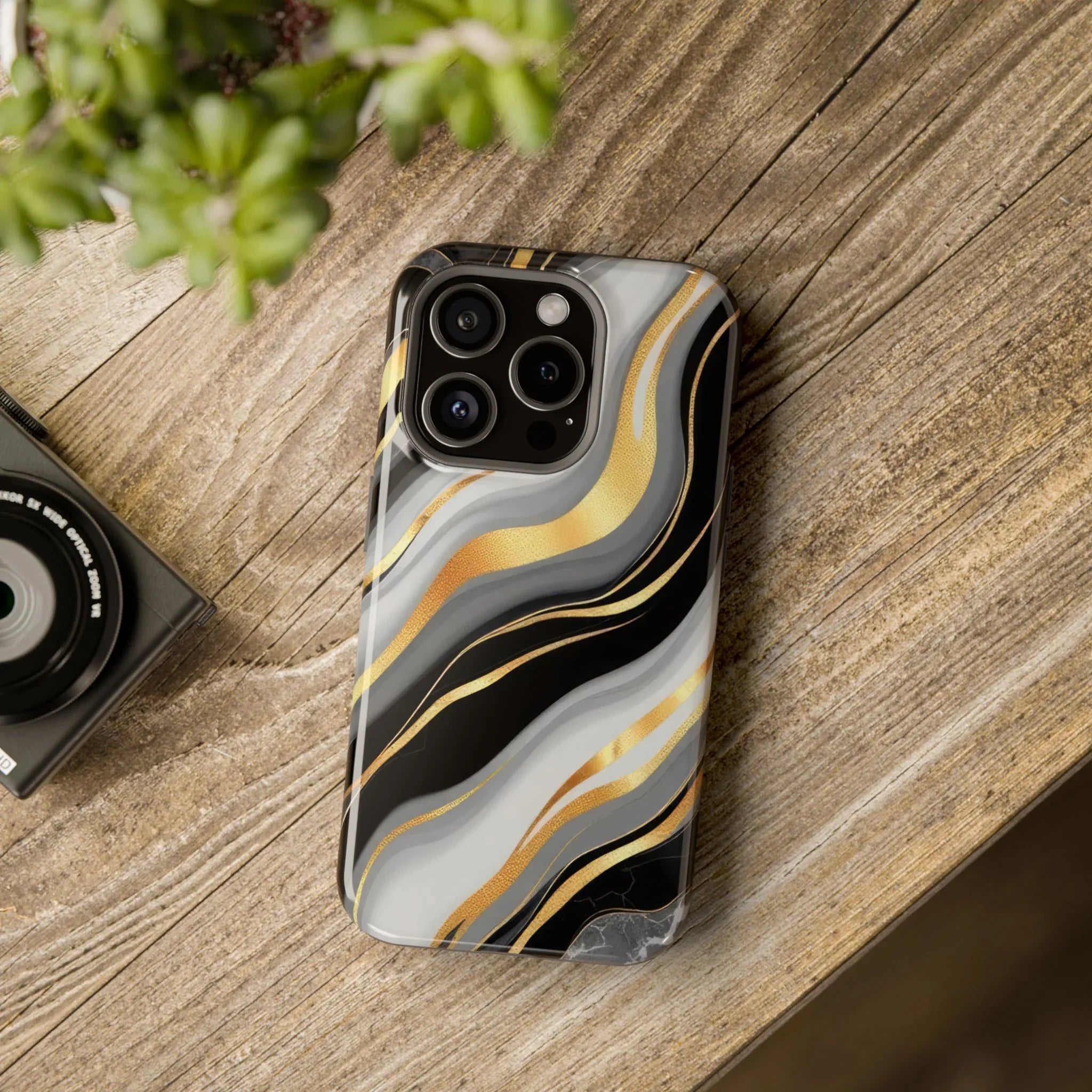 Modern Marble Flow Phone Case for iPhone 11-17 - KARARMDESIGN
