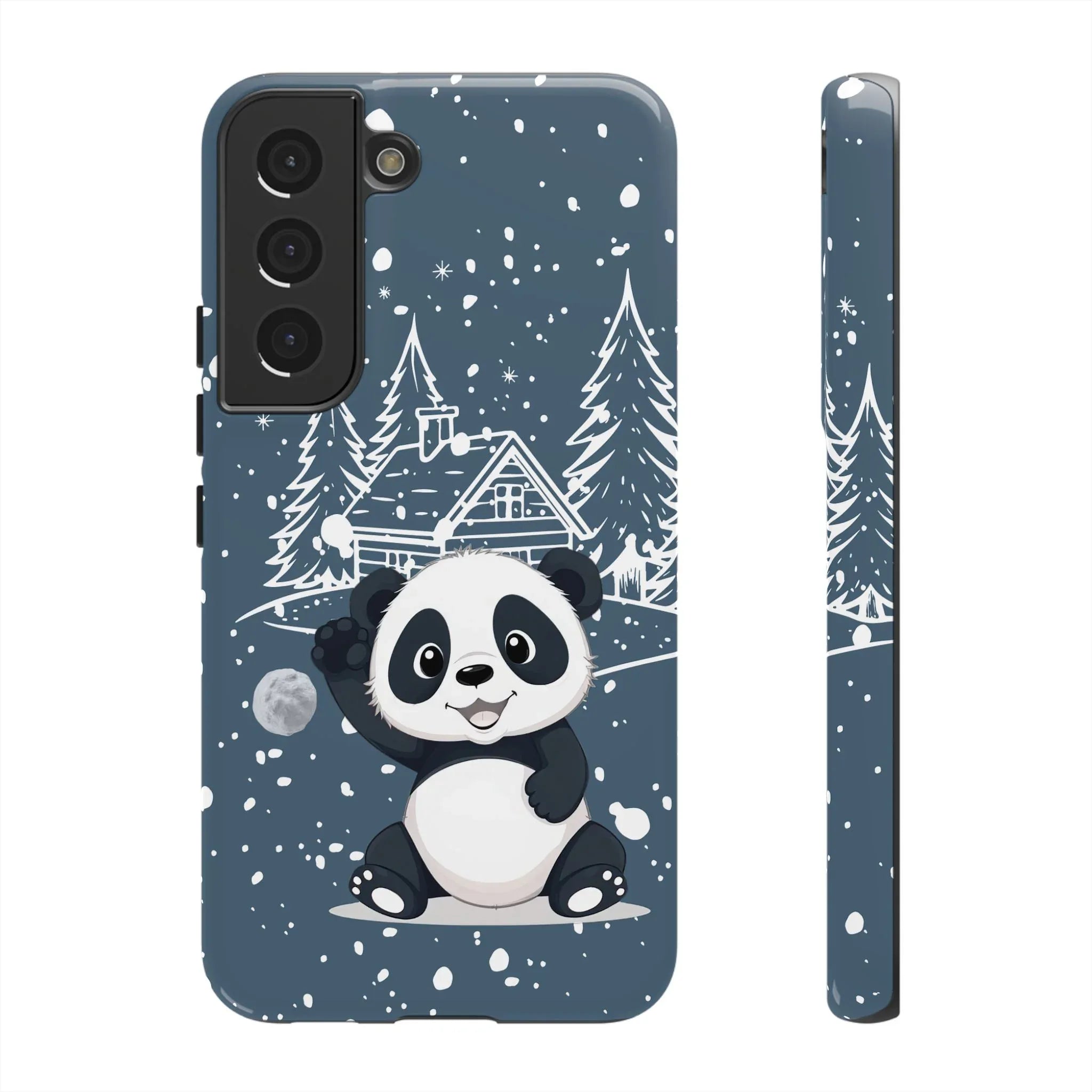 Cute Panda Phone Case for Samsung Galaxy and Google Pixel - KARARMDESIGN