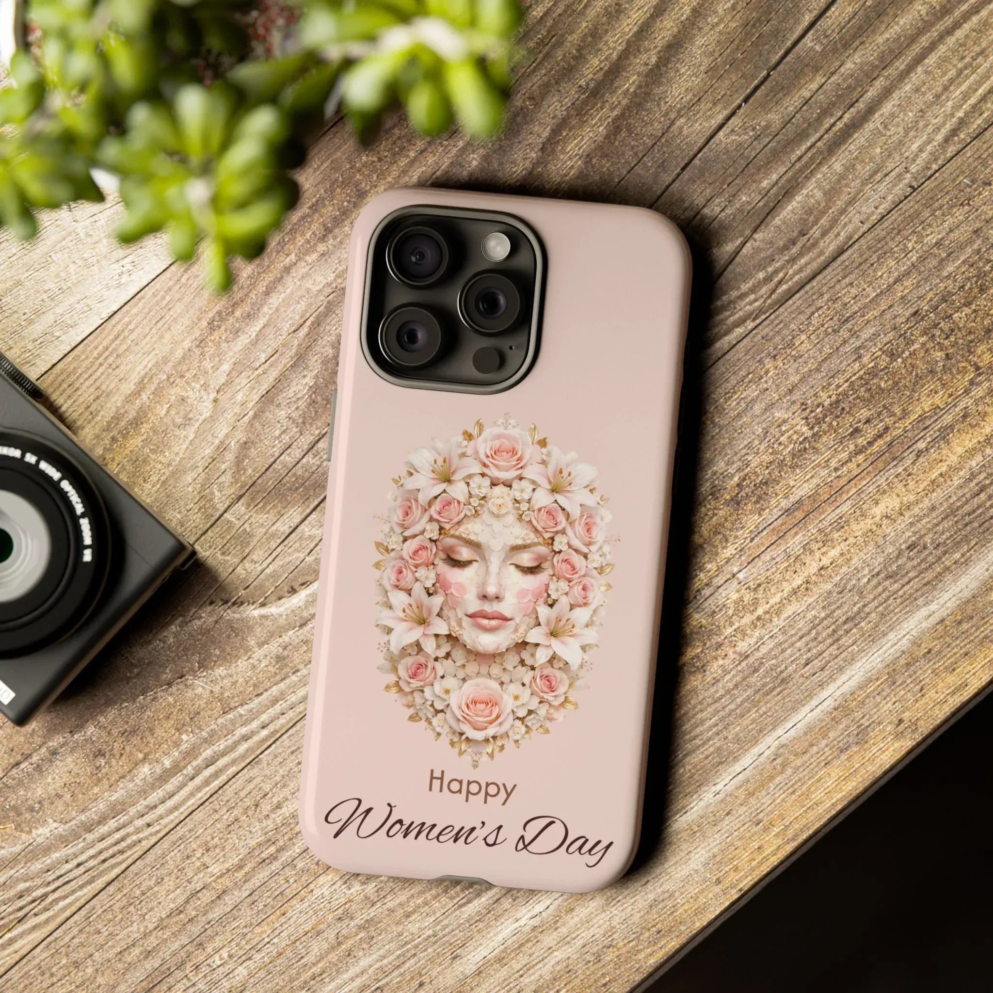 She Blooms Phone Case for iPhone 8-17 - KARARMDESIGN