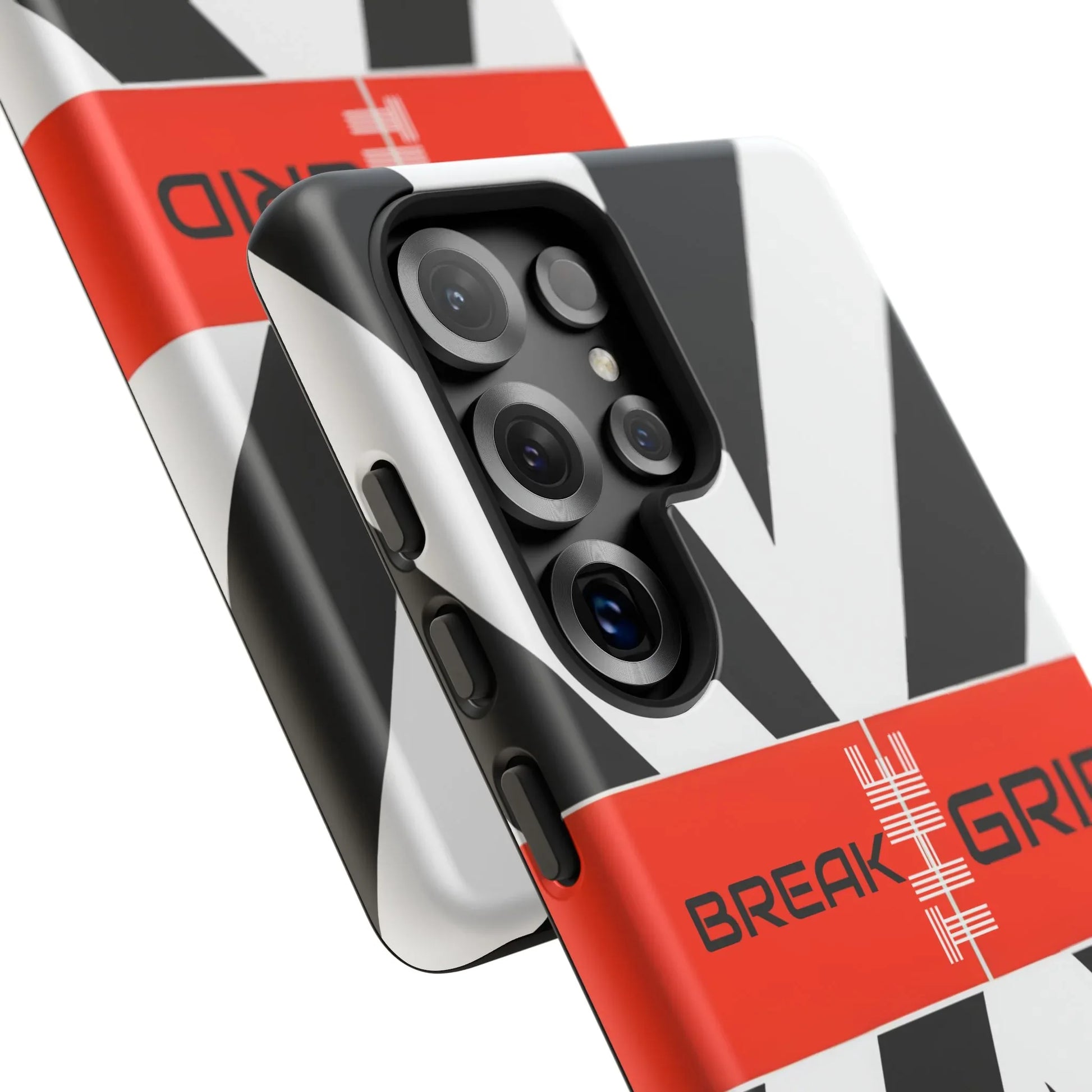 Break The Grid Phone Case for iPhone 11–16 and Galaxy S20–S25 - KARARMDESIGN