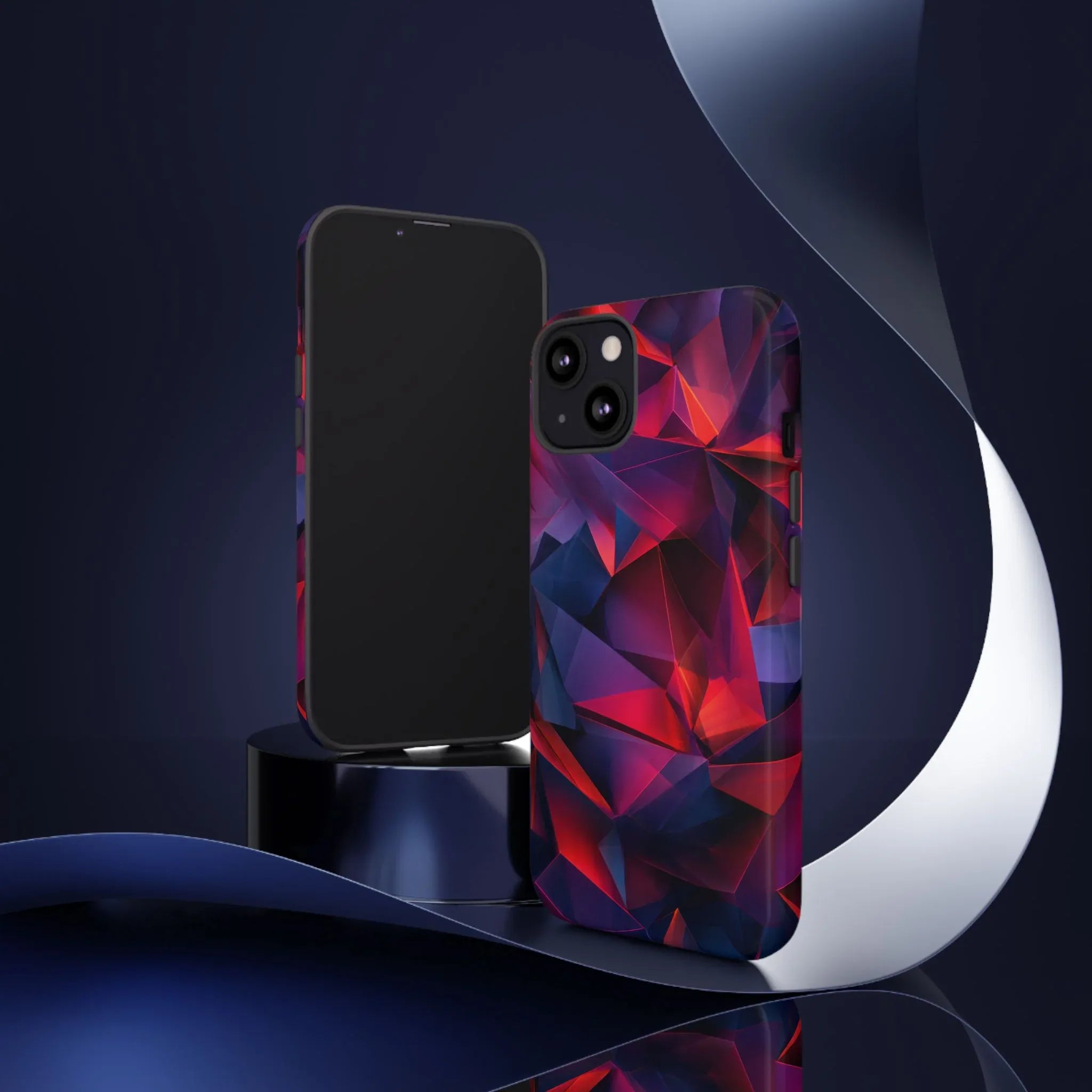 Crystalline Prism Phone Case for iPhone 8-17 and Google Pixel up to 9 - KARARMDESIGN