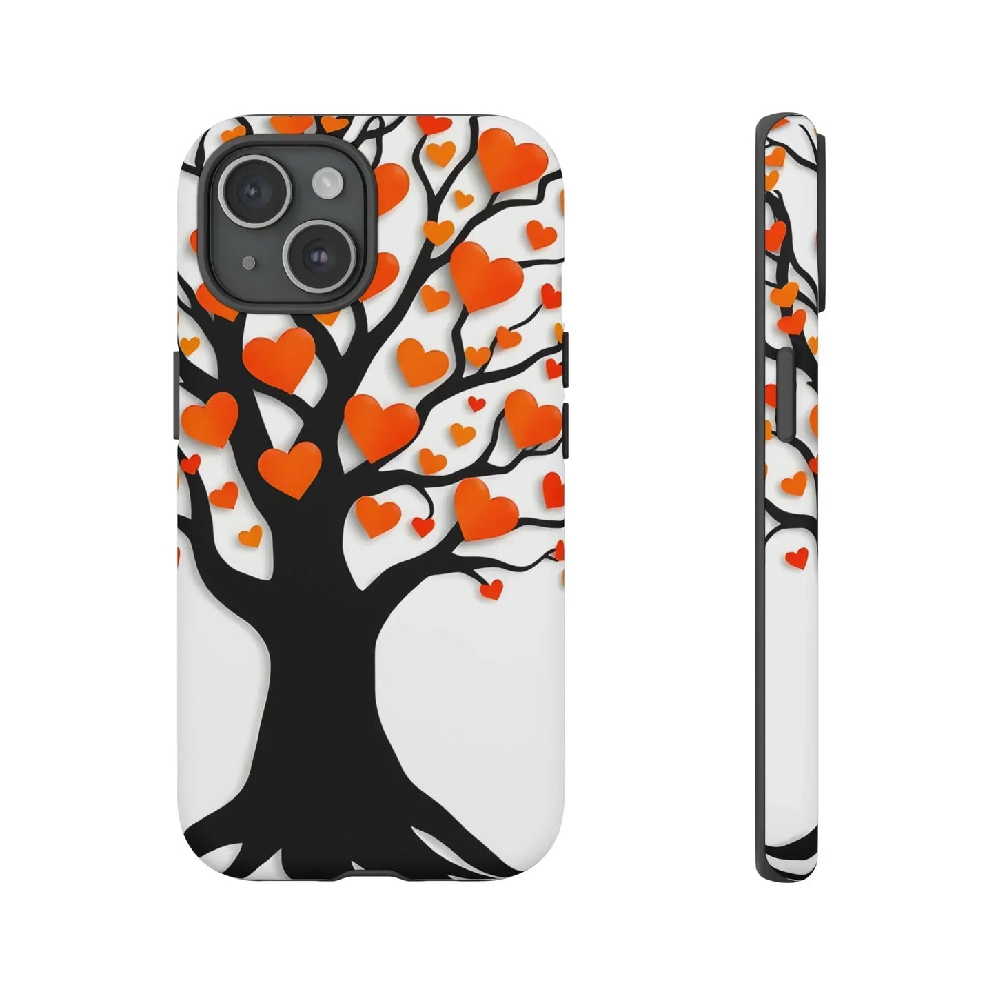 Heart Design Phone Case for iPhone 8–16 and Galaxy S10–S25 Models - KarArmDesign