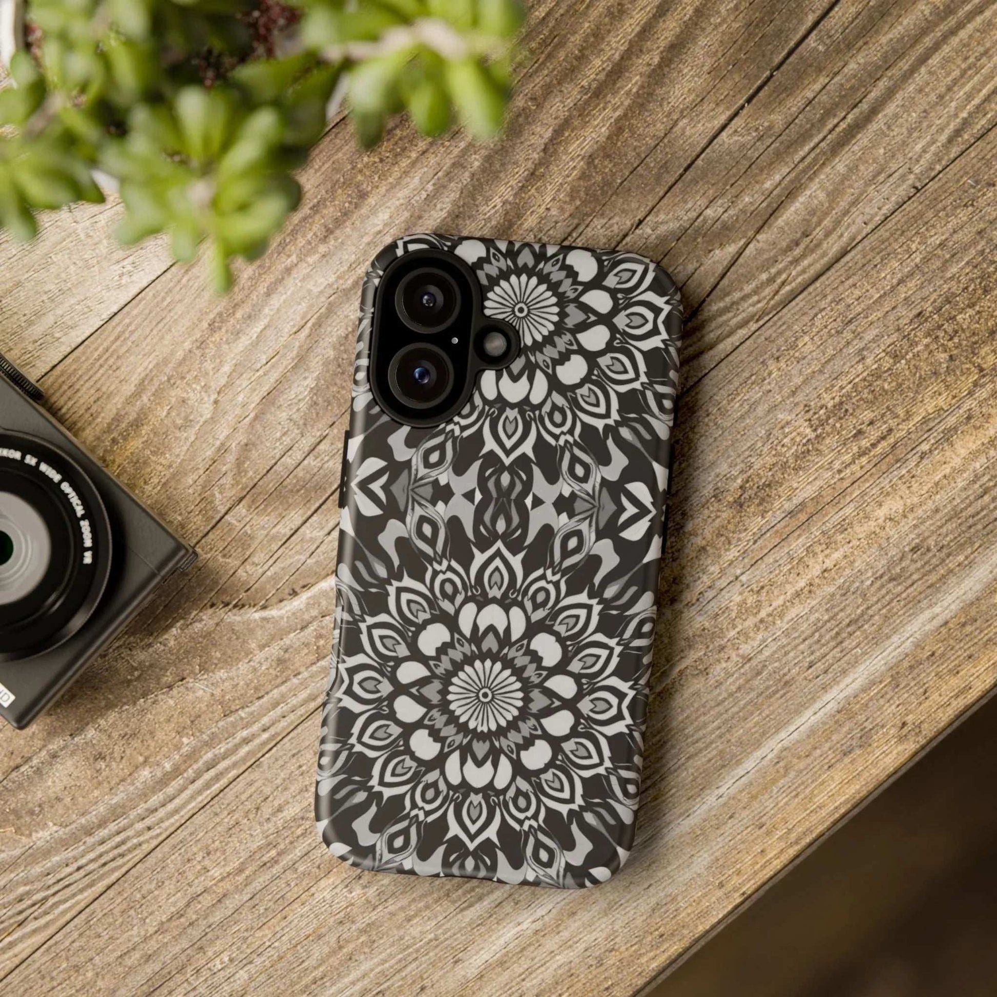 Mandala Phone Case for iPhone and Galaxy - KARARMDESIGN