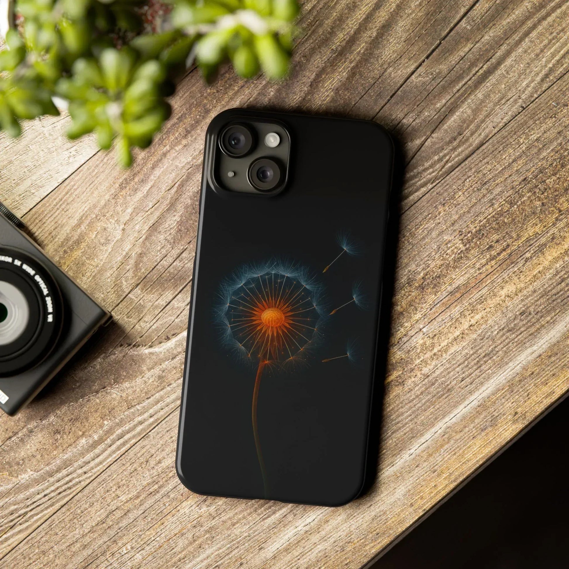 Glowing Dandelion Phone Case for iPhone 7-16 Models - KarArmDesign