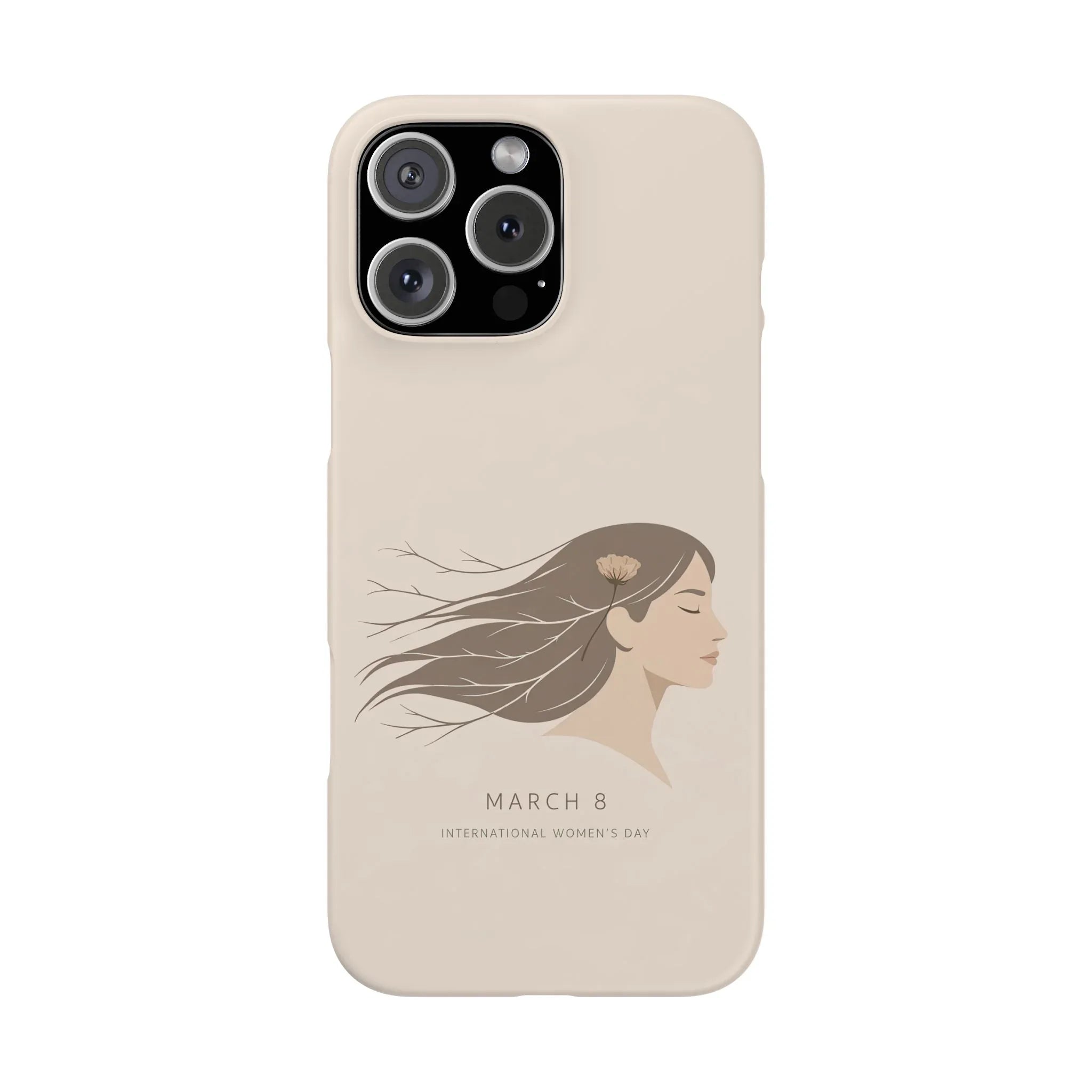 Graceful Strength Phone Case for iPhone 11-17 and Galaxy S20-25 - KARARMDESIGN